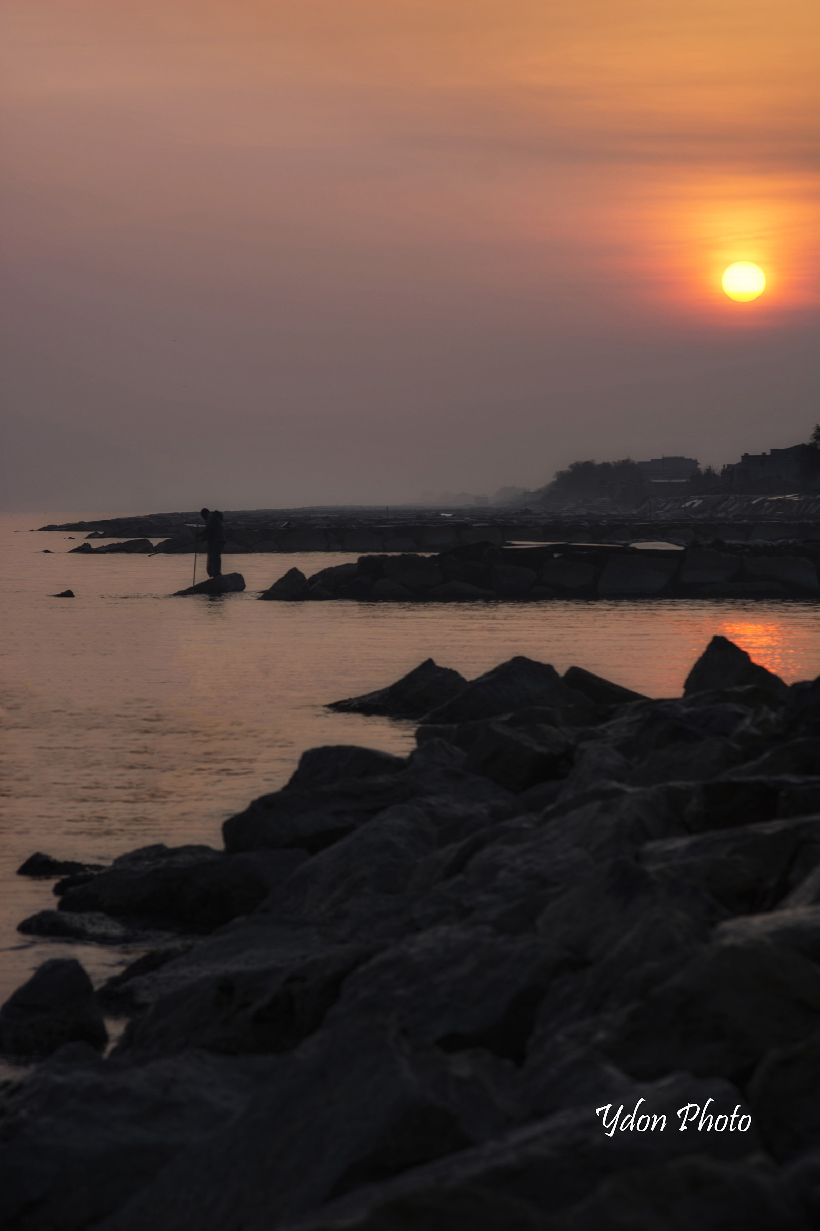 alba su Margherita di Savoia - Gargano