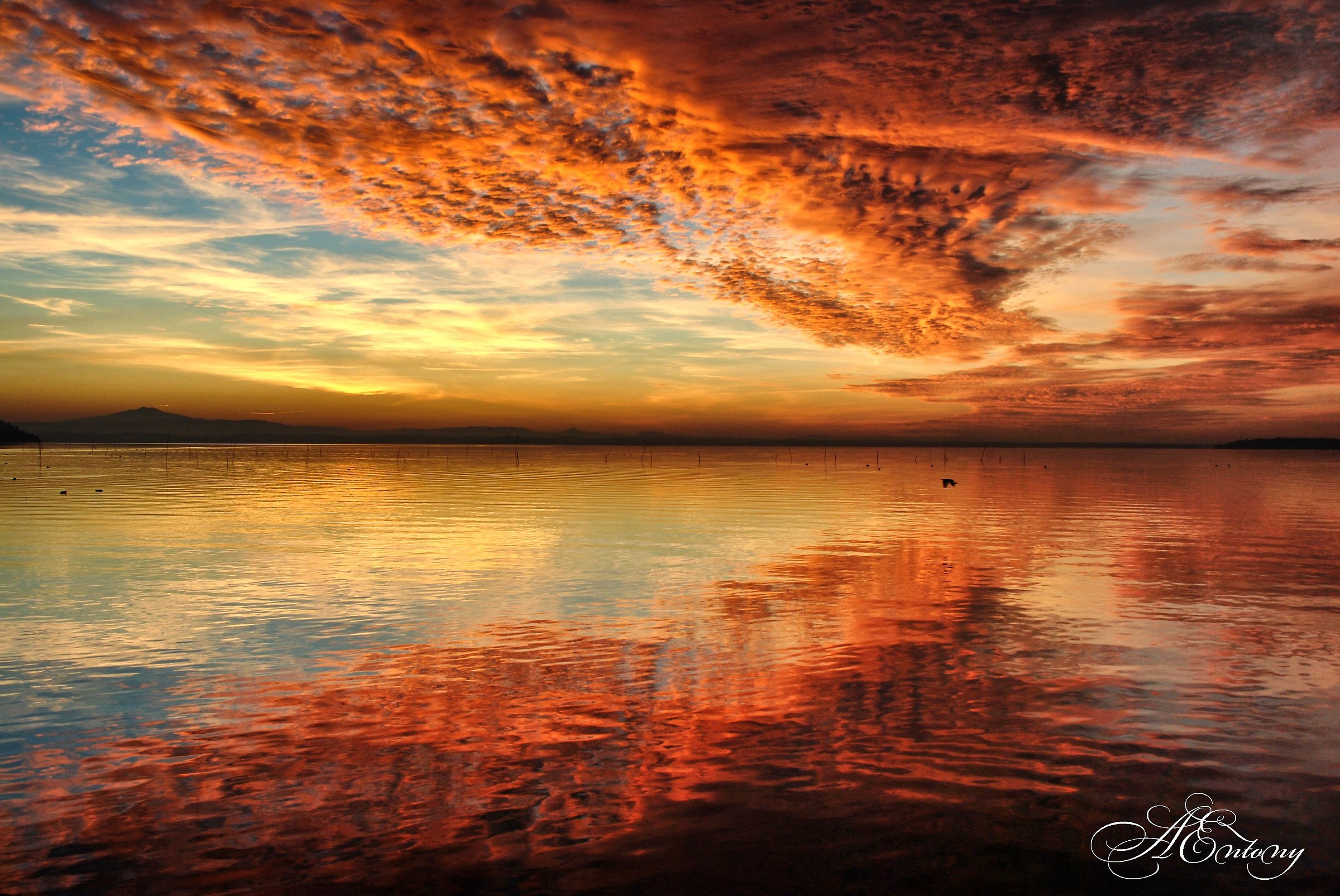 Sunset of November 16, 2016