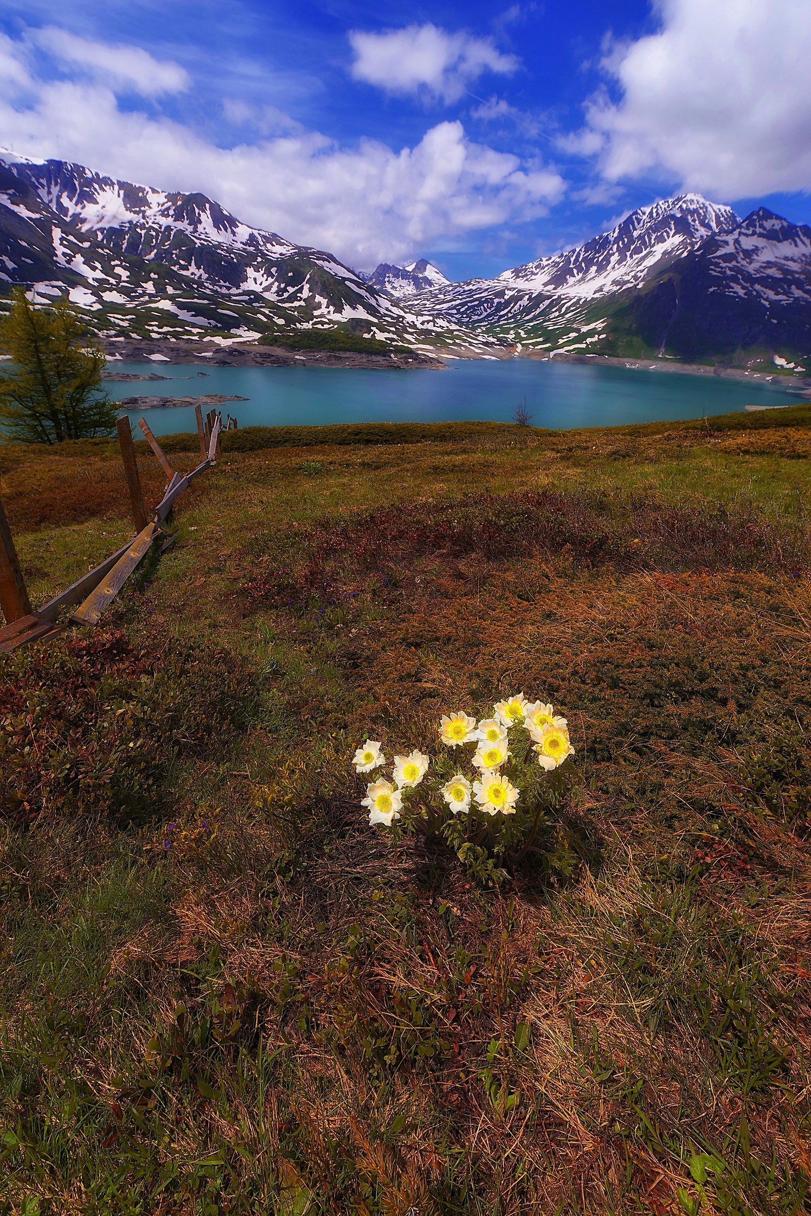 Il lago del Moncenisio