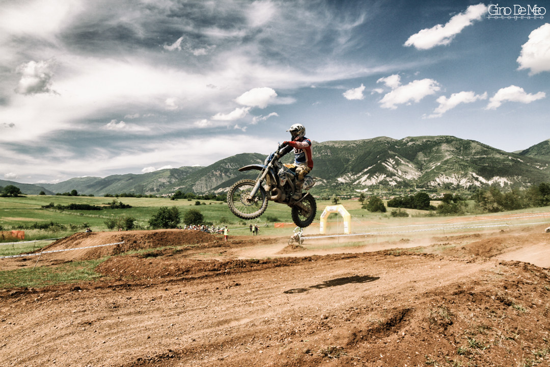 Motocross In Flight
