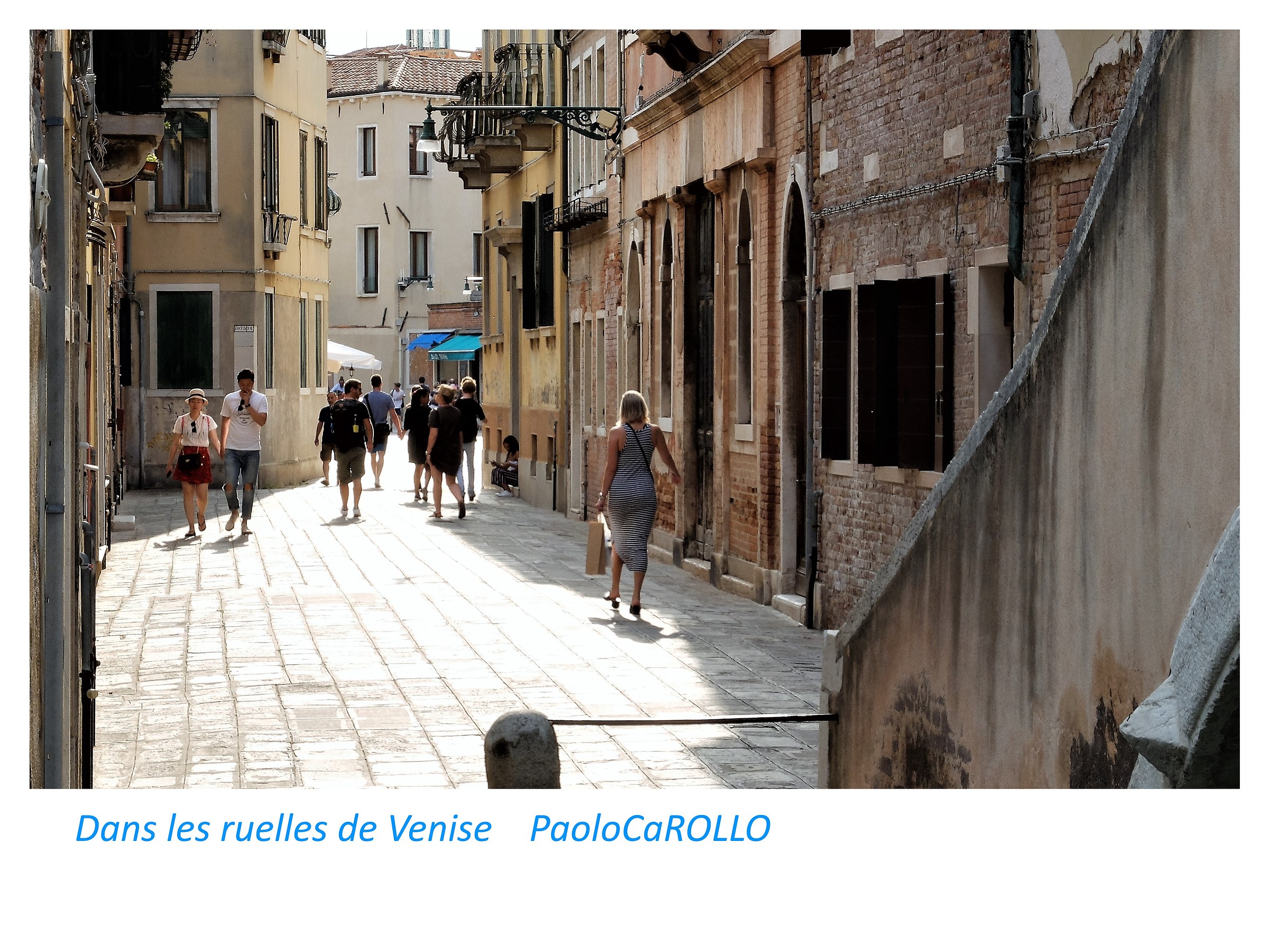 Walking one afternoon