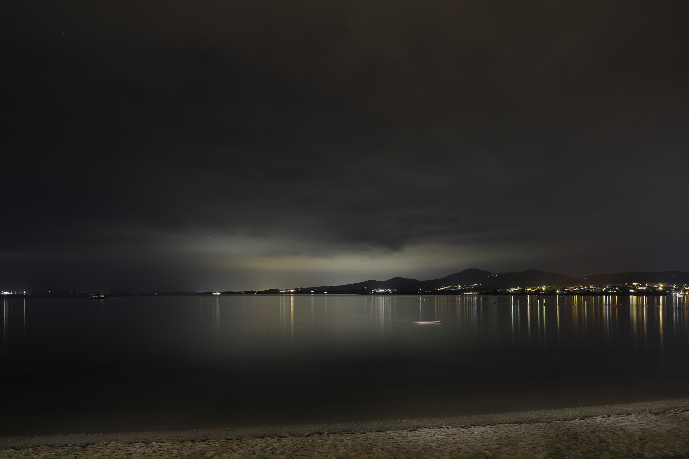 Lights and shadows on the Gulf of Olbia