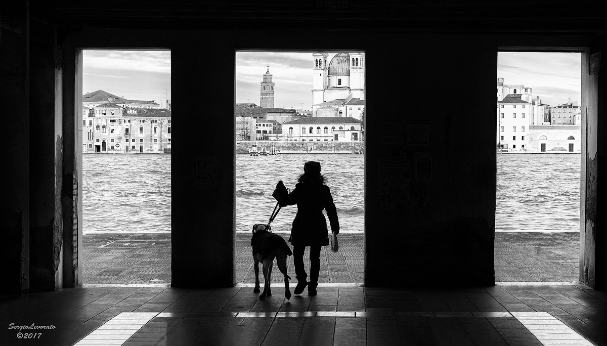 Walking through Venice