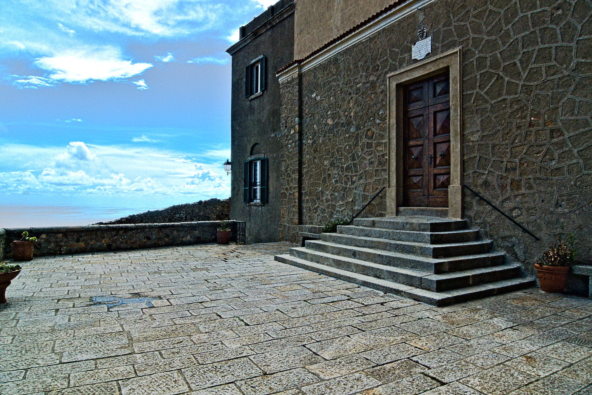 Lily Castle-Church and sea