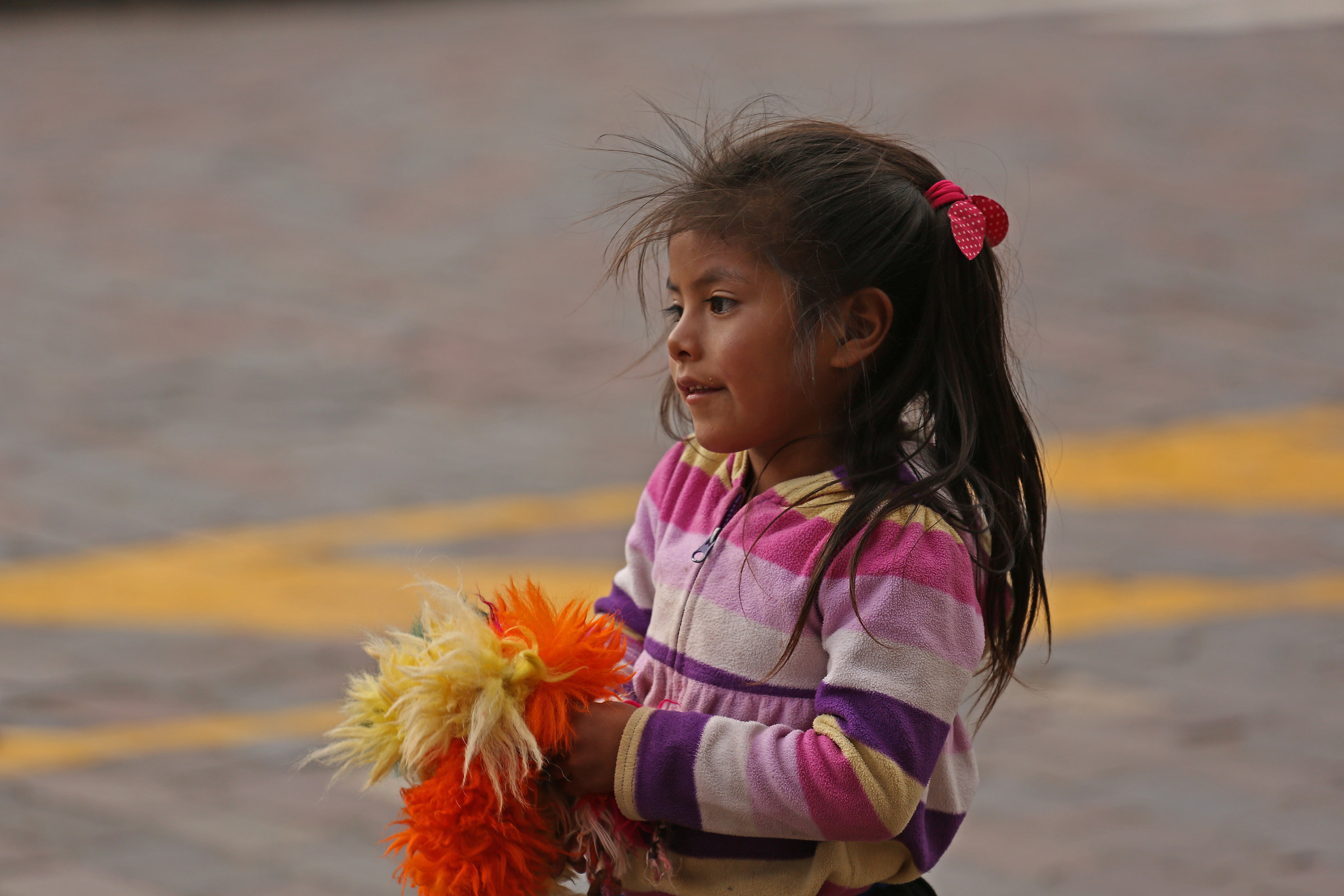 Ethnic Quechua Girl-Peru