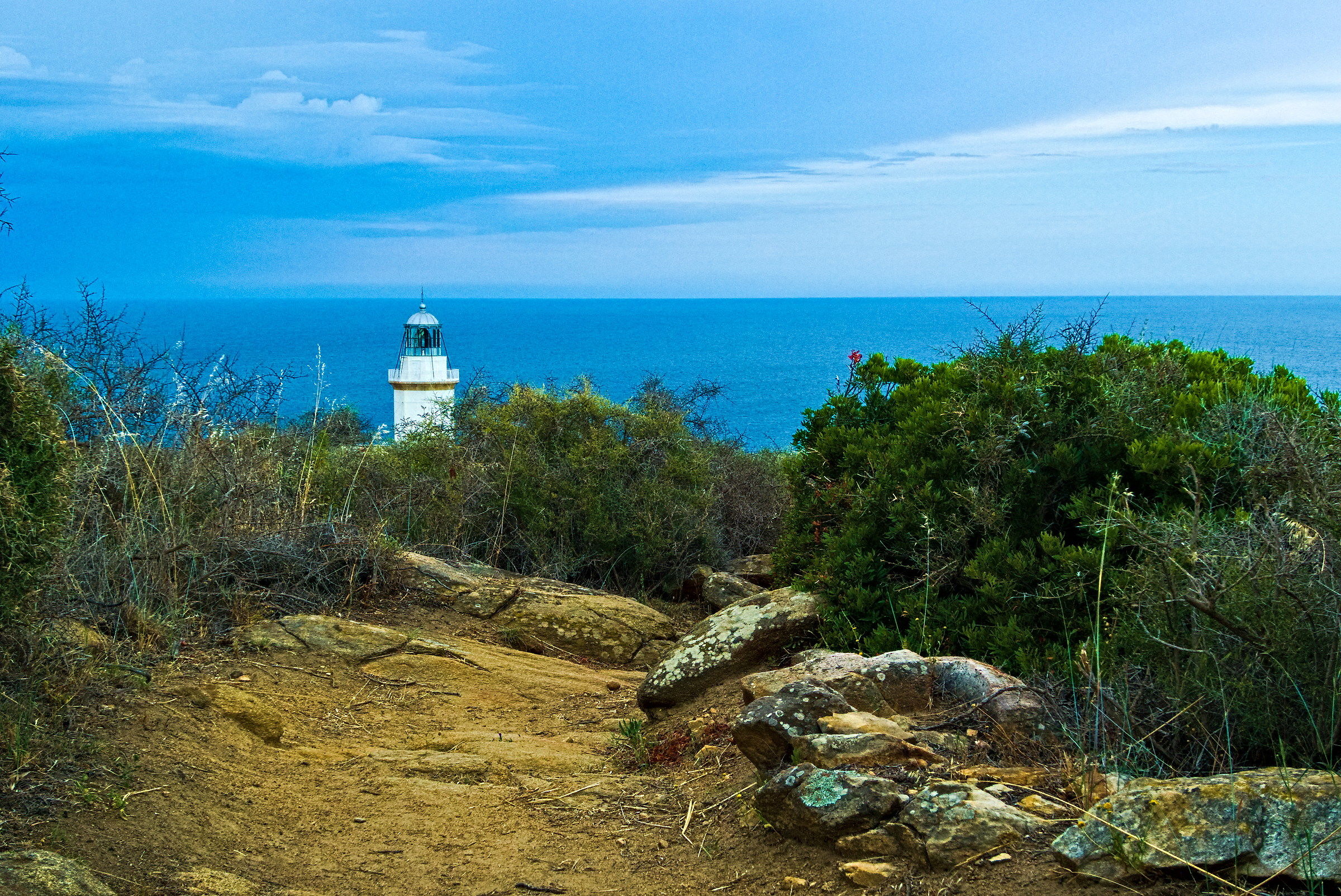 Giglio - faro punta capel rosso