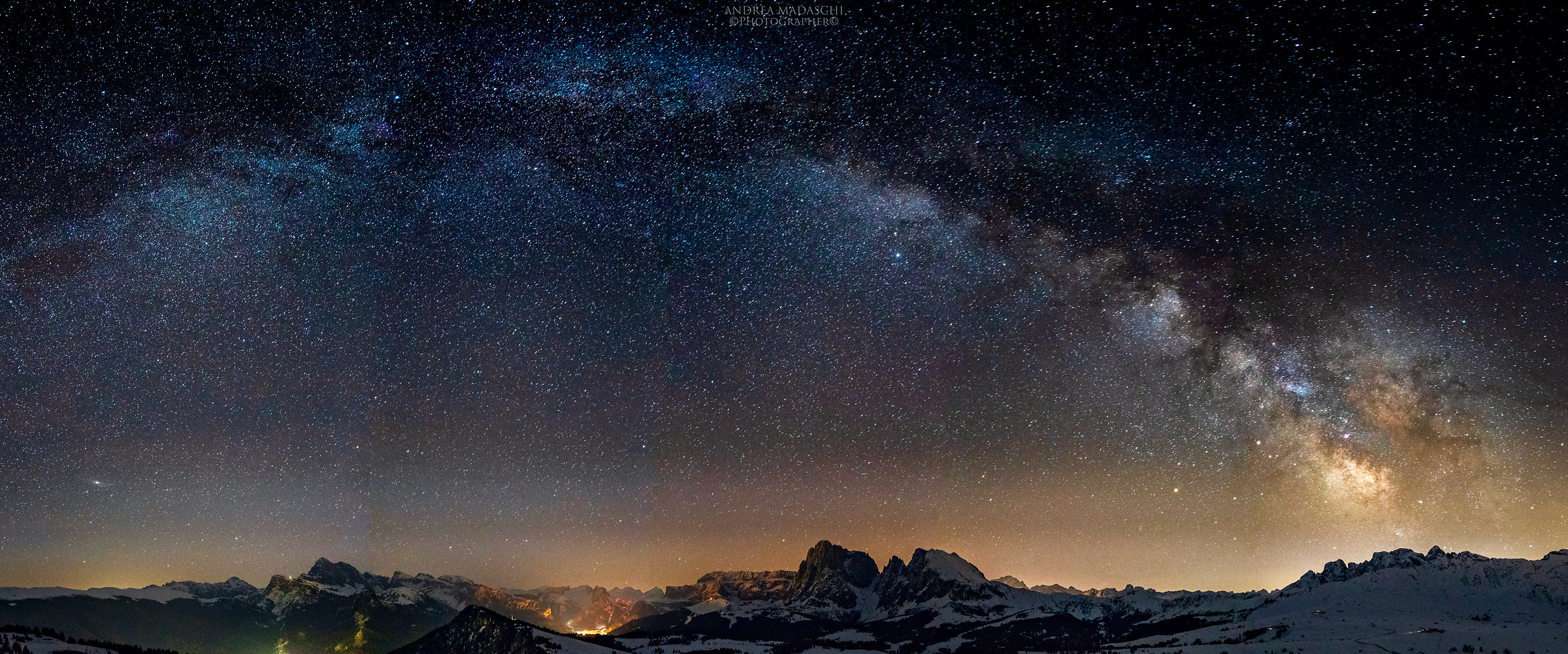 Milky Way sopra il Sasso Piatto