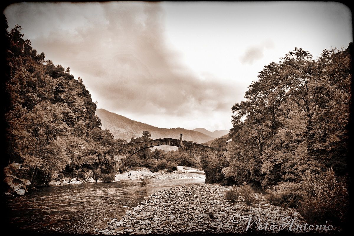 The Devil's Bridge Lanzo Torinese turin