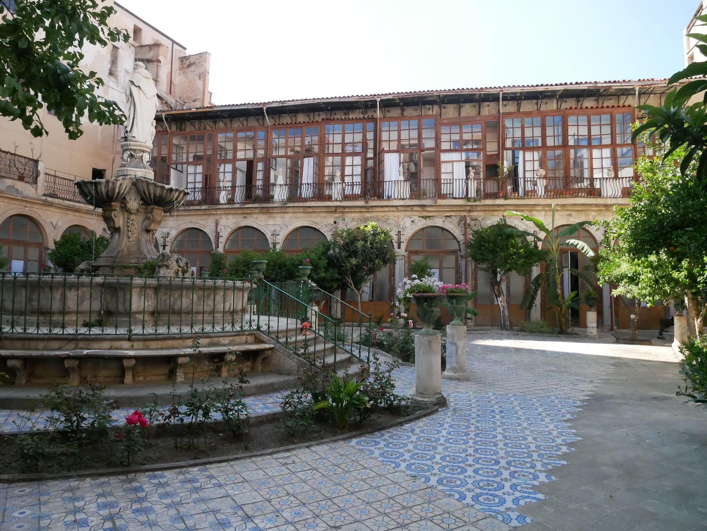 Cloister of the Monastery of St. Catherine of Alexandria