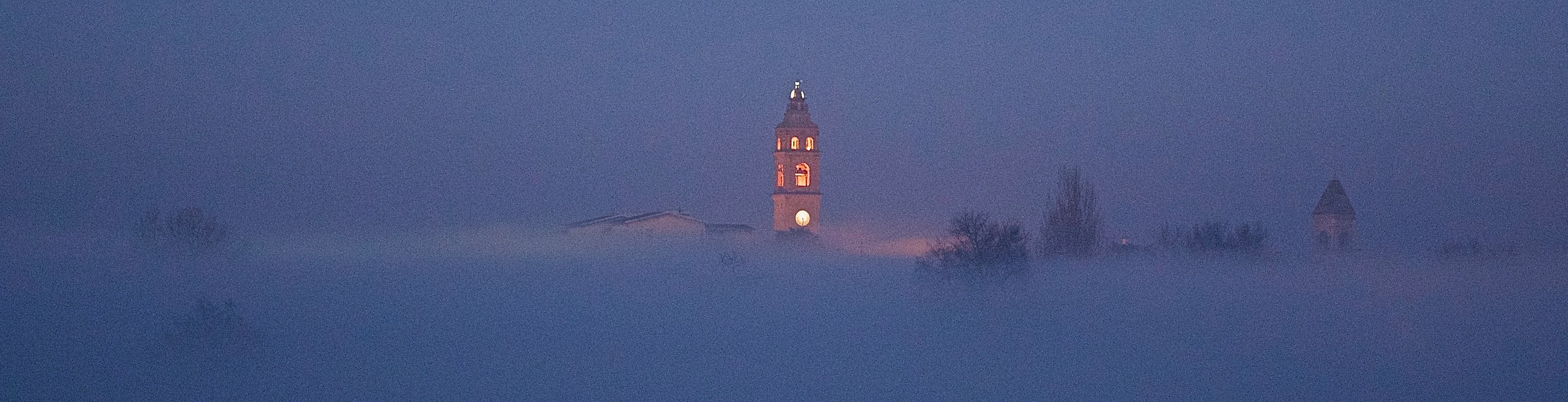 Luzzara, Lago di nebbia