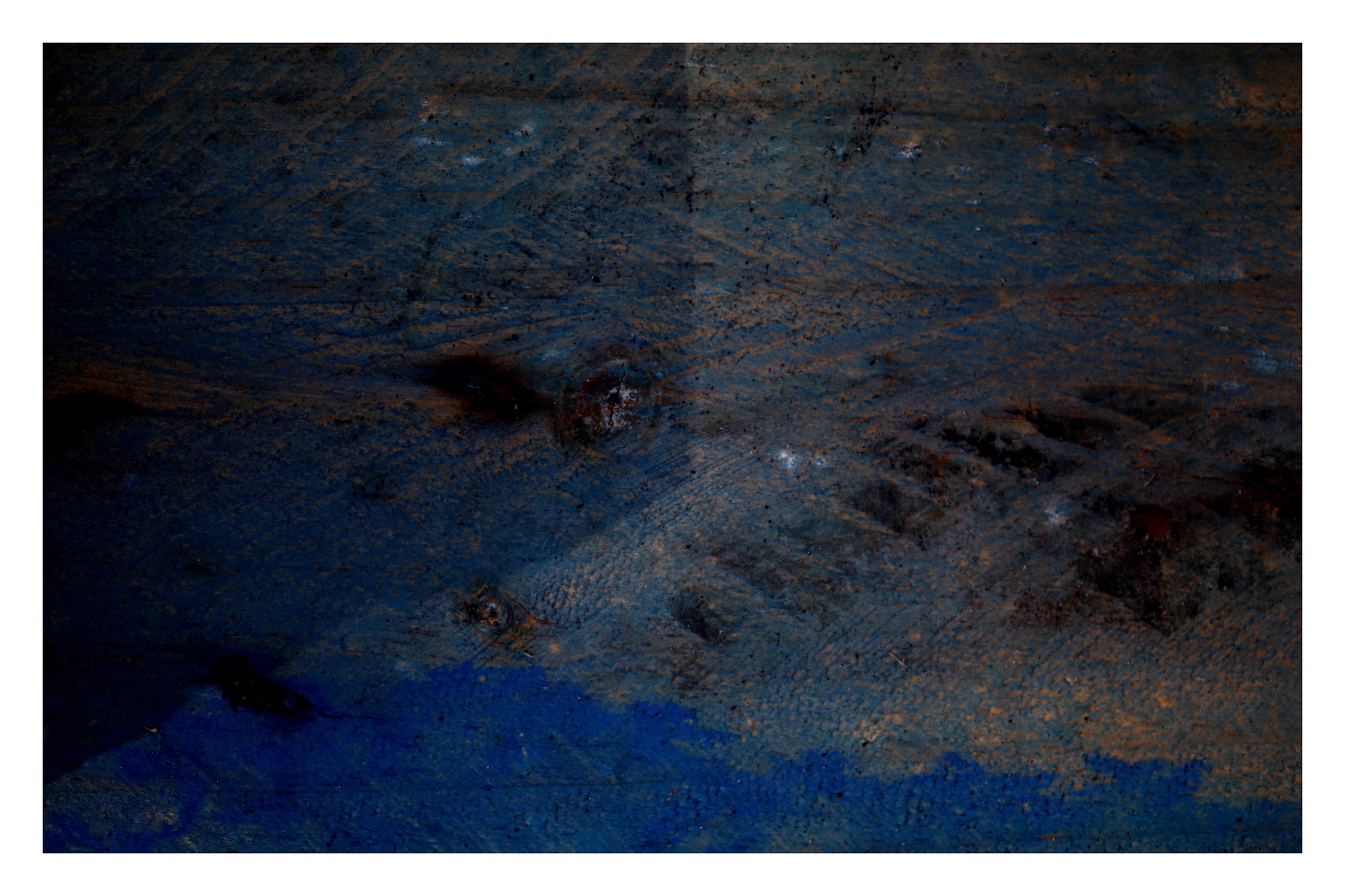 Stormy sea... tempera on wood