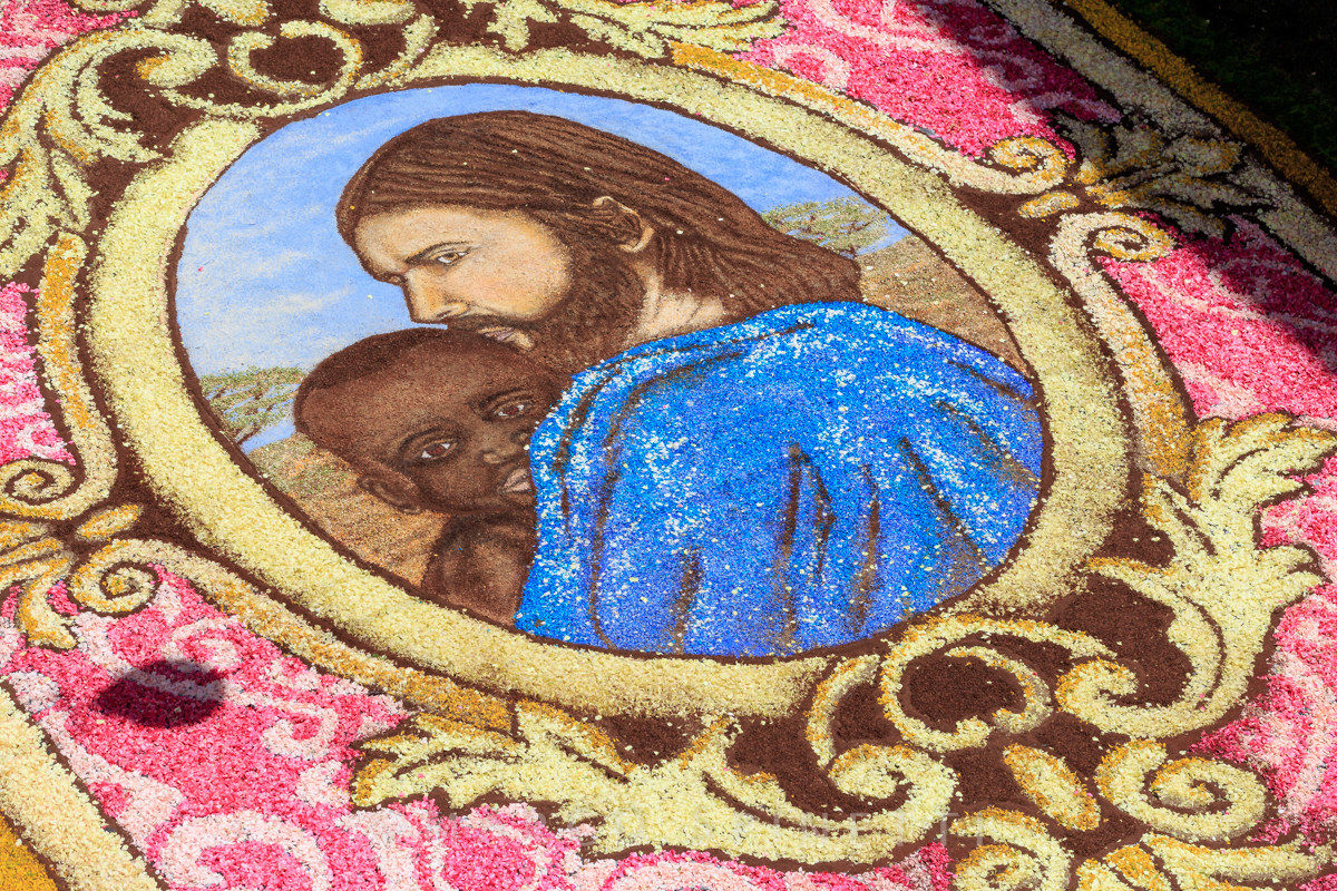 Enfloral of the Gallagher-detail of a picture