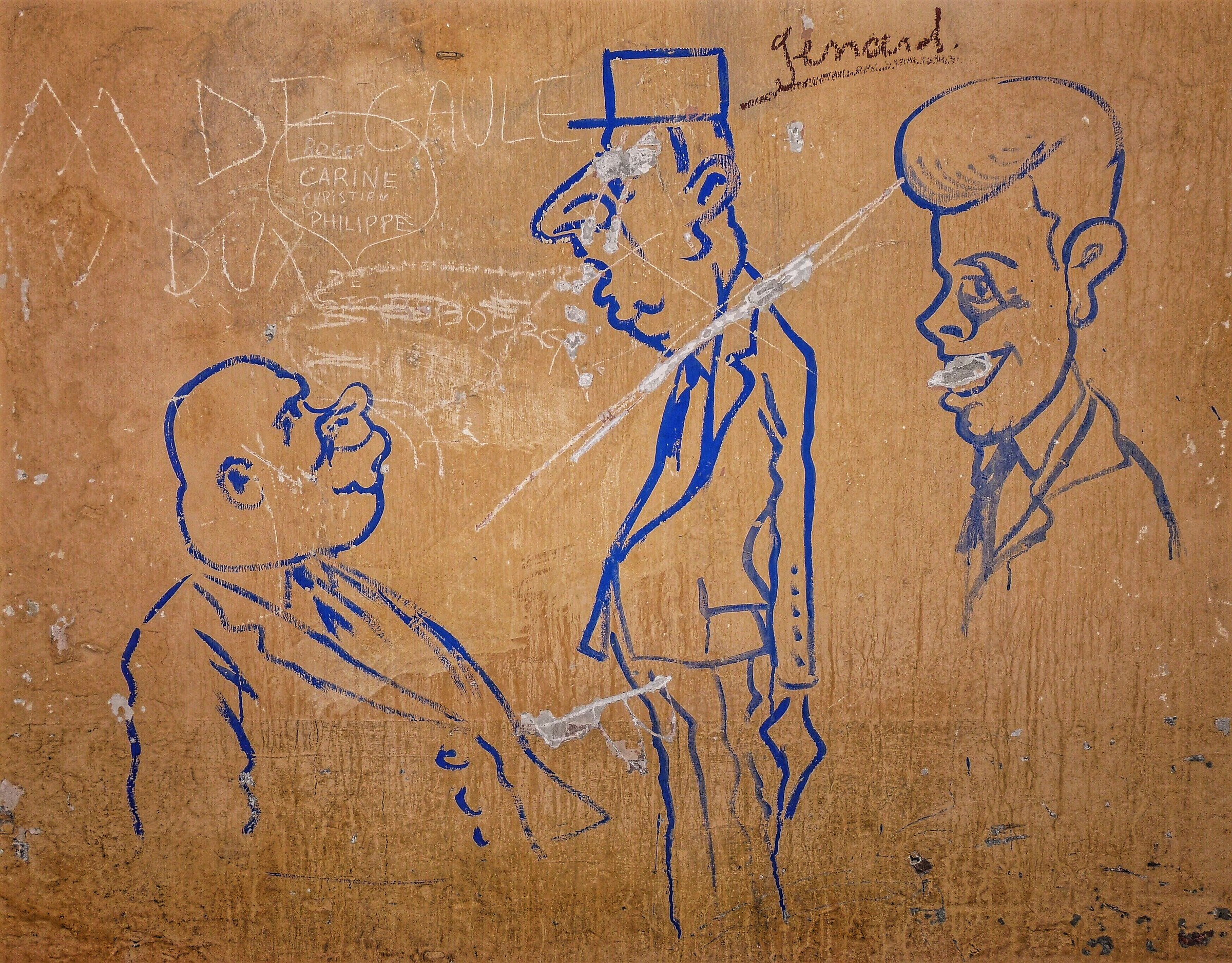 The signs of time and history.