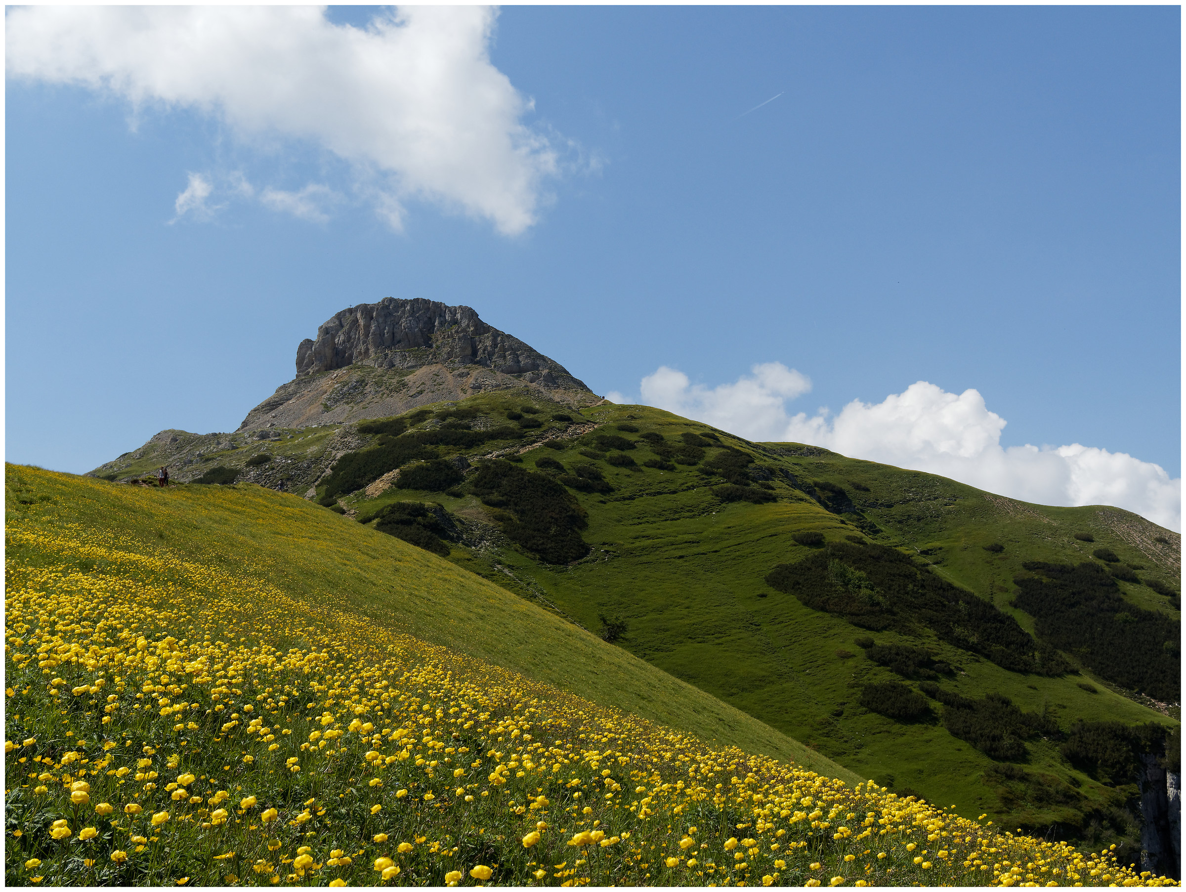 Salita alla Cima Cornetto - M.te Bondone