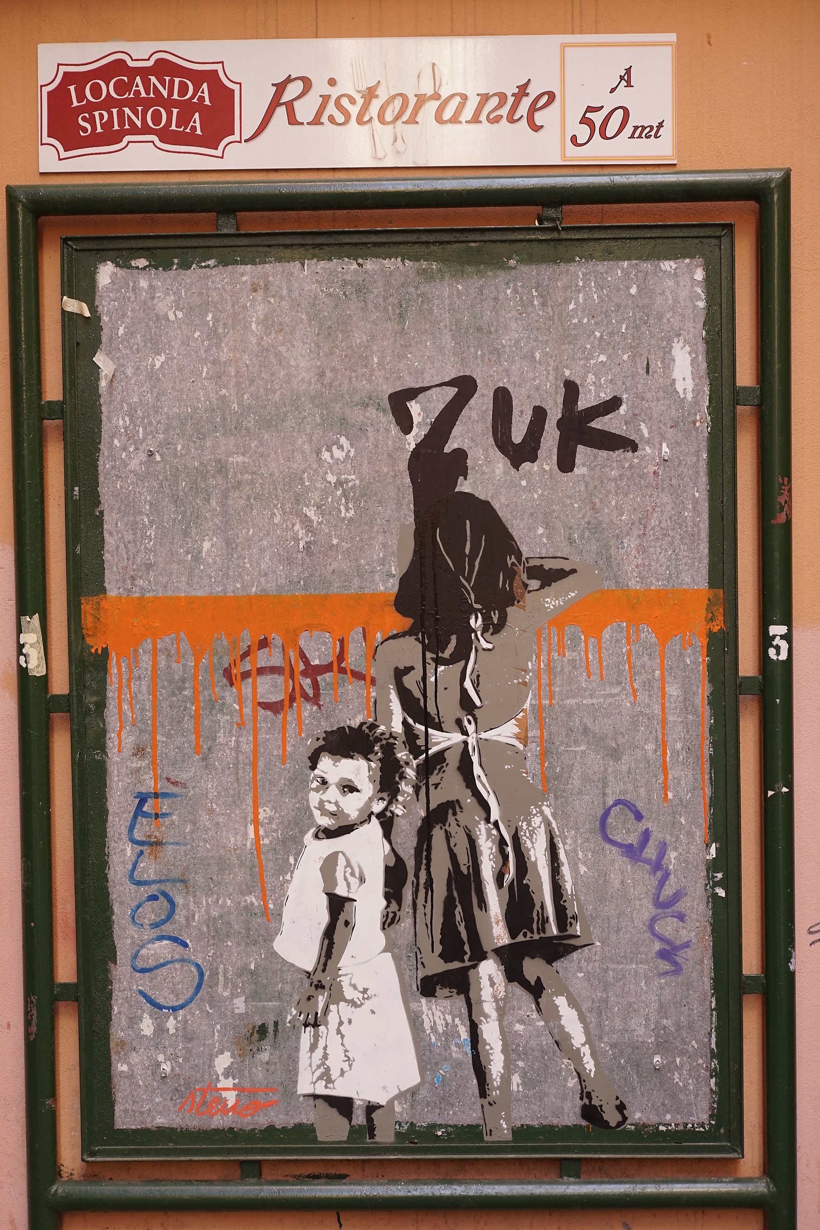 La graffitara graffitata