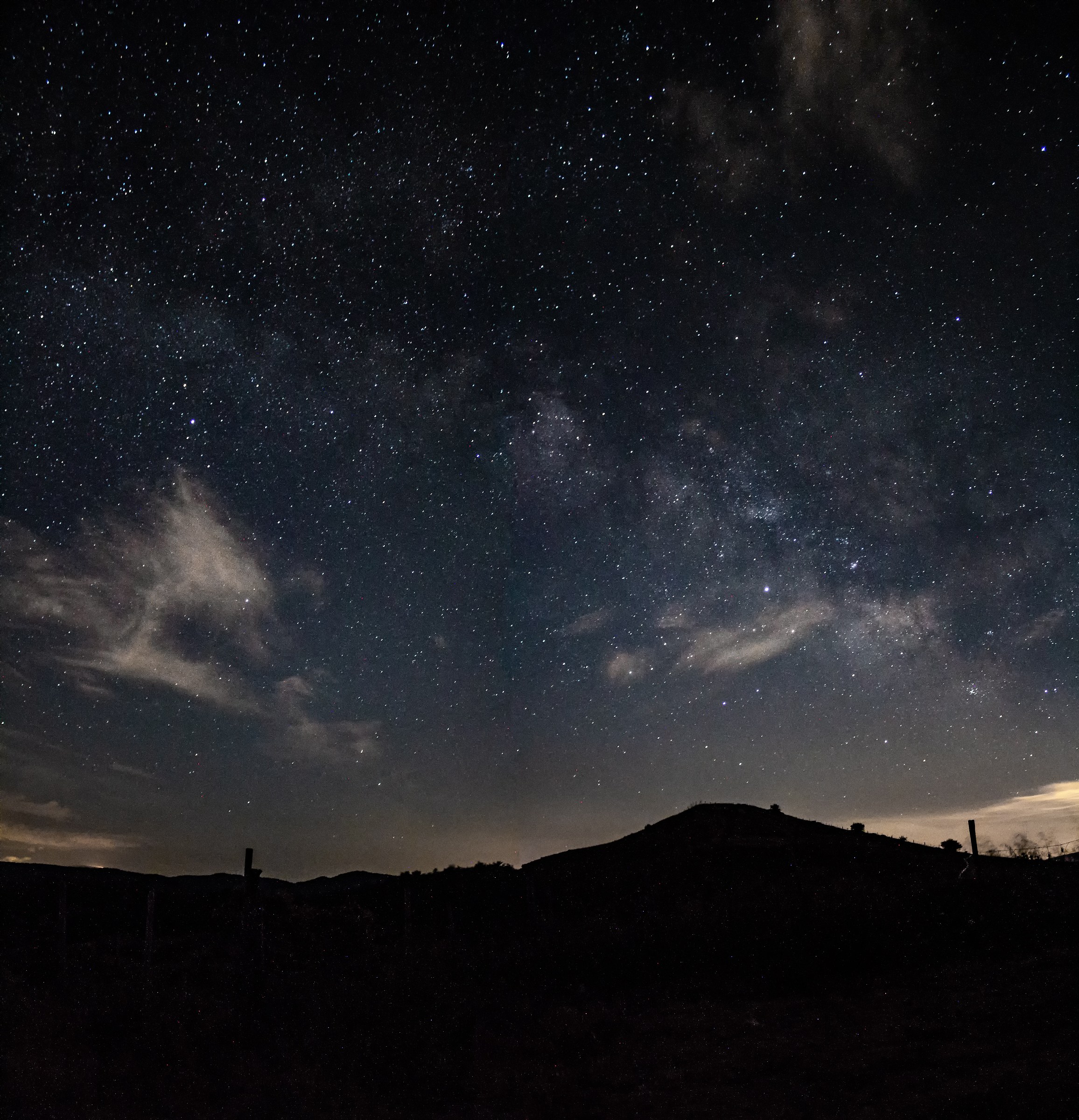 All'Argimusco Milky Way