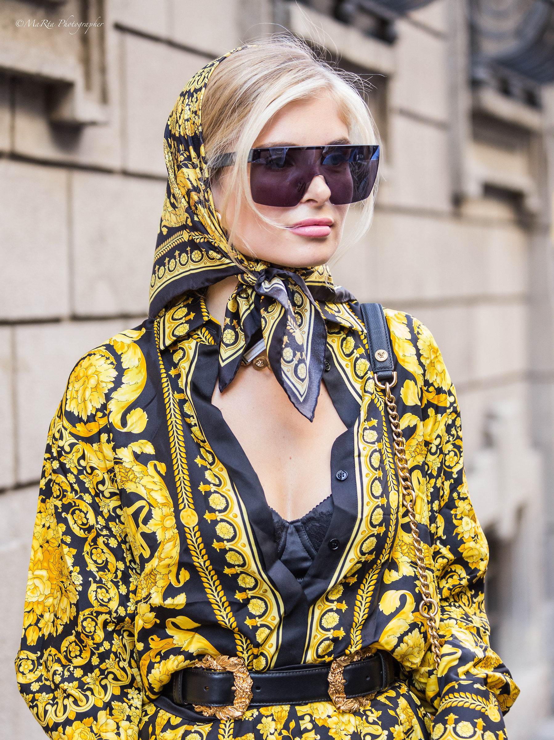 Xenia Adonts, Versace, Milano