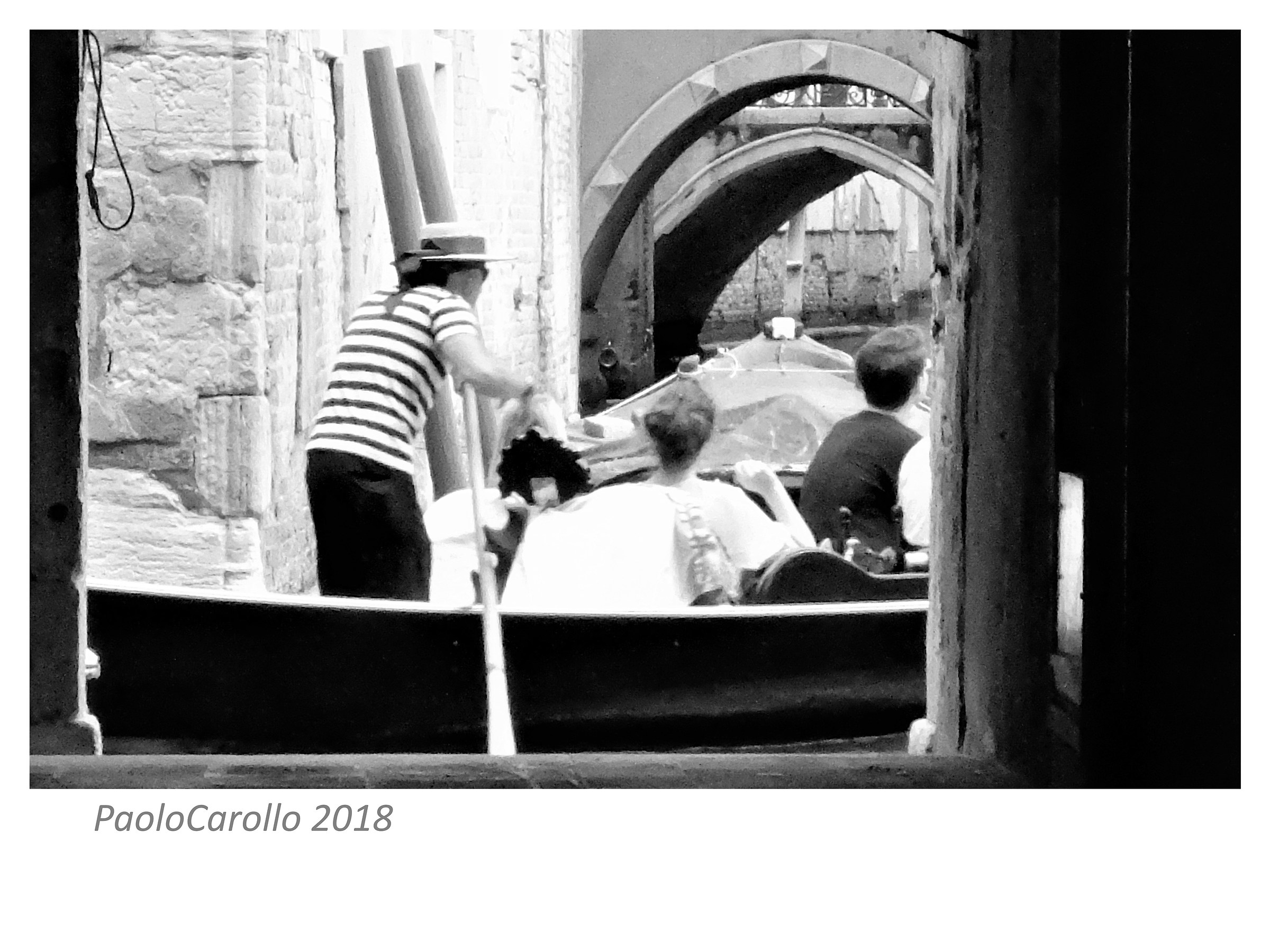 Finestra sulla gondola