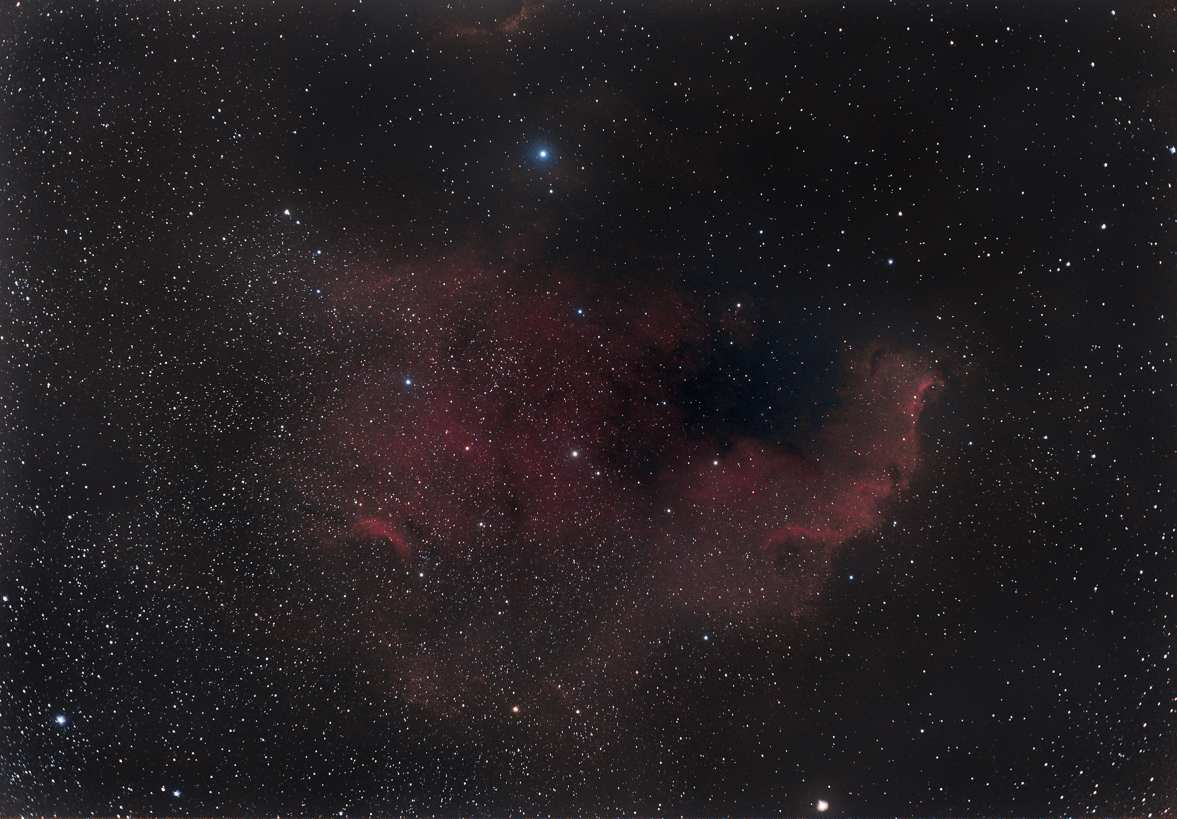 Nebulosa Nord Amarica  Ngc 7000