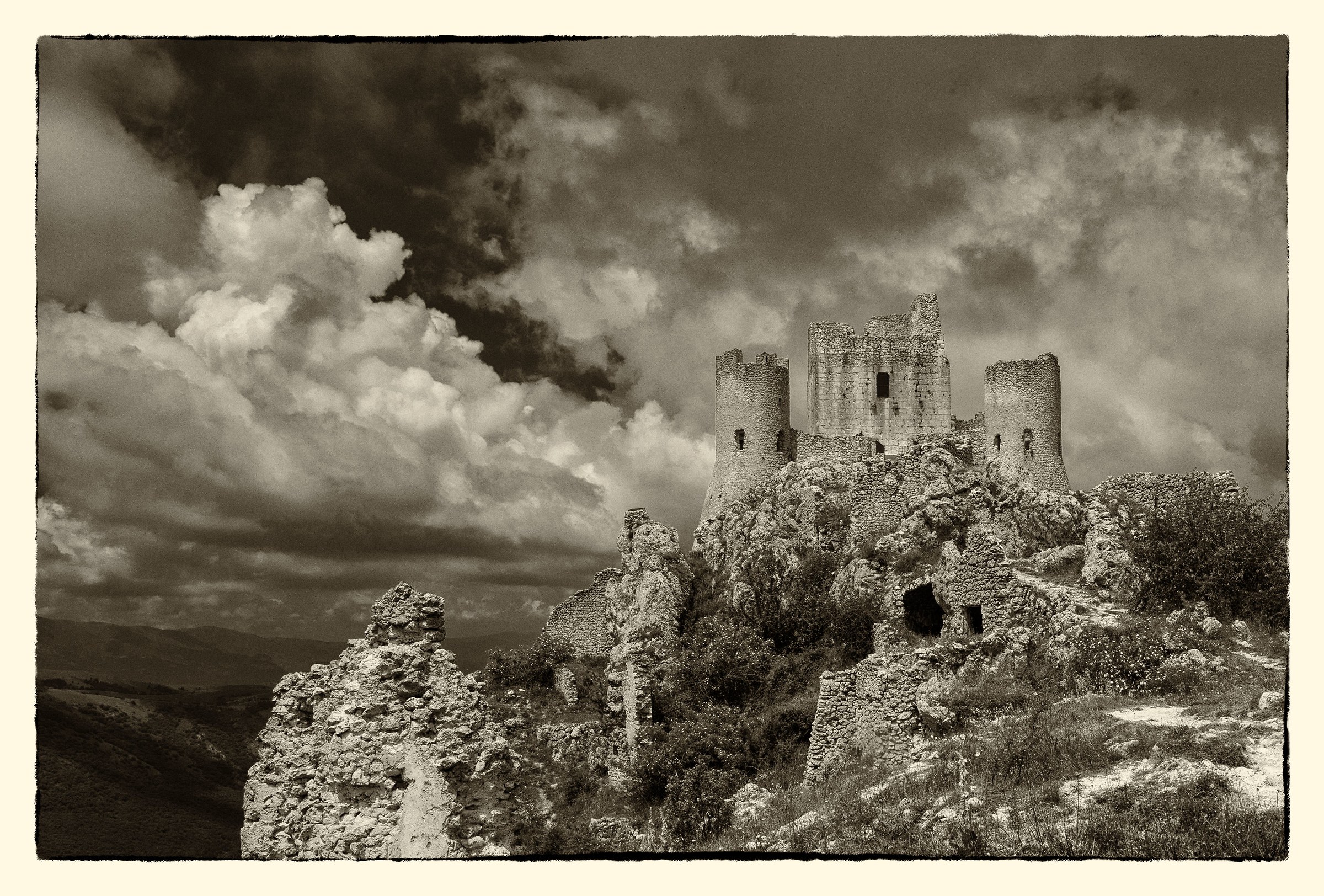 Rocca Calascio (Aq)-La Rocca XV Sec.