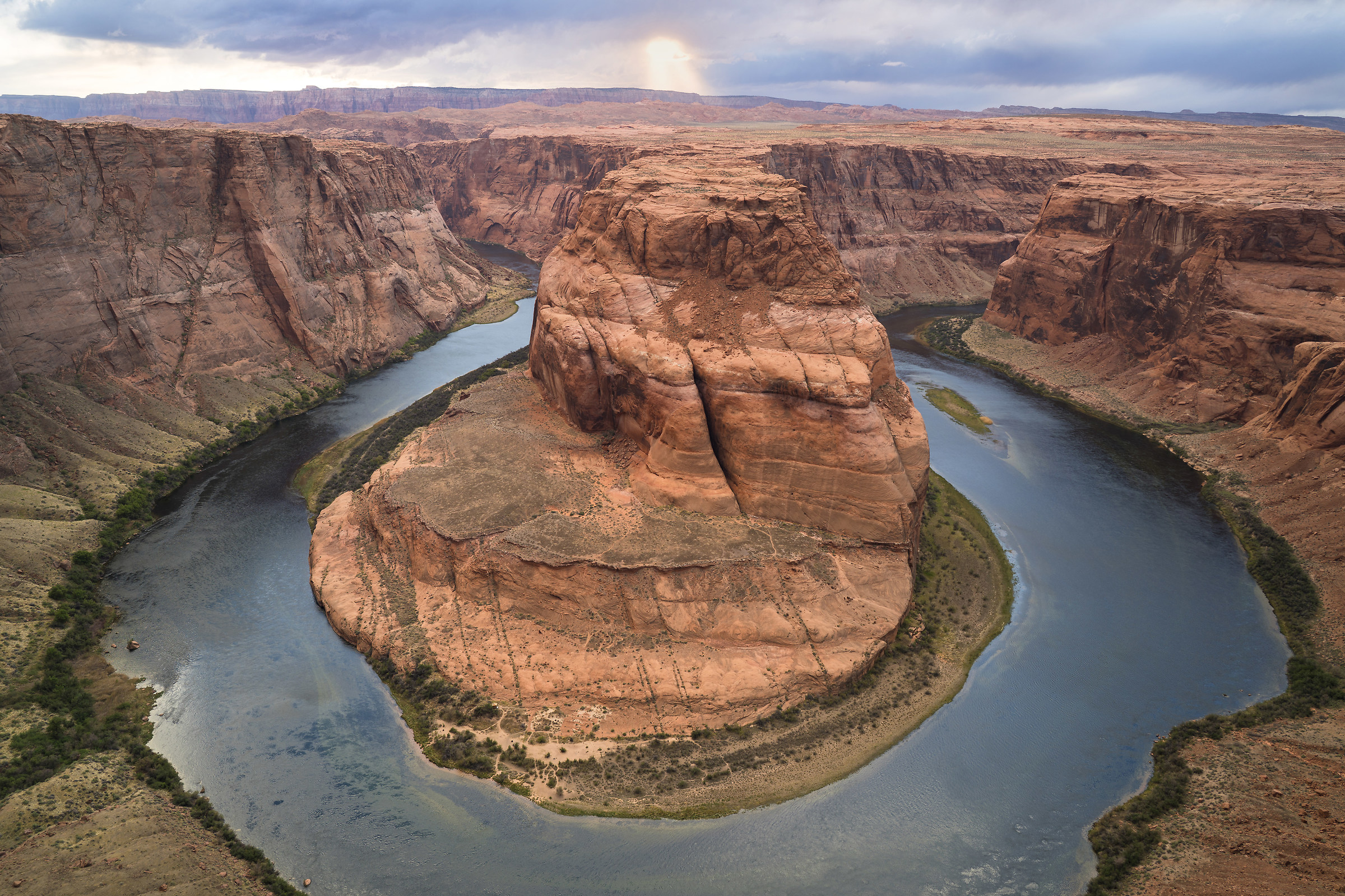 The Eye of God at Horseshoe Bend