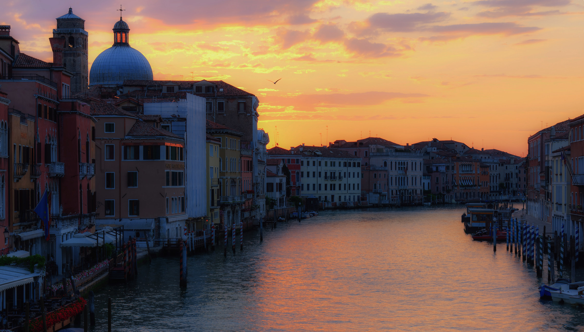 Sunrise from Ponte degli Scalzi