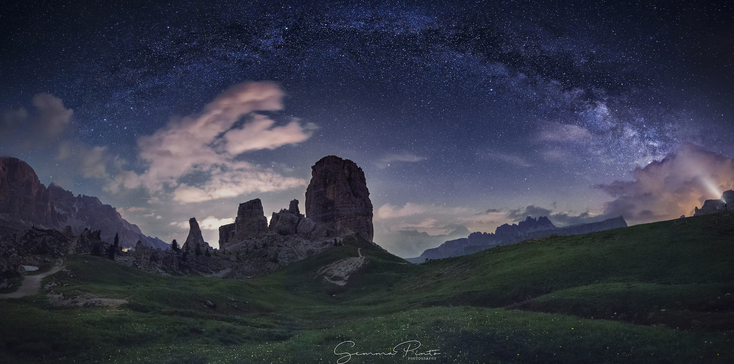 One night at five towers