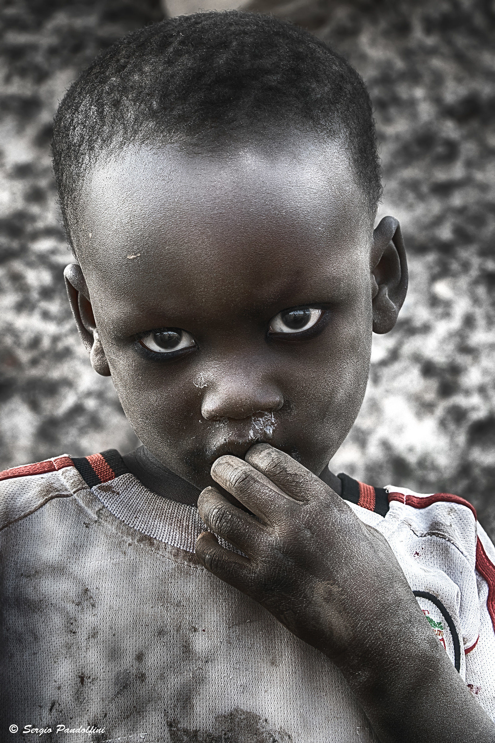 When you look deep into the eyes of another person...