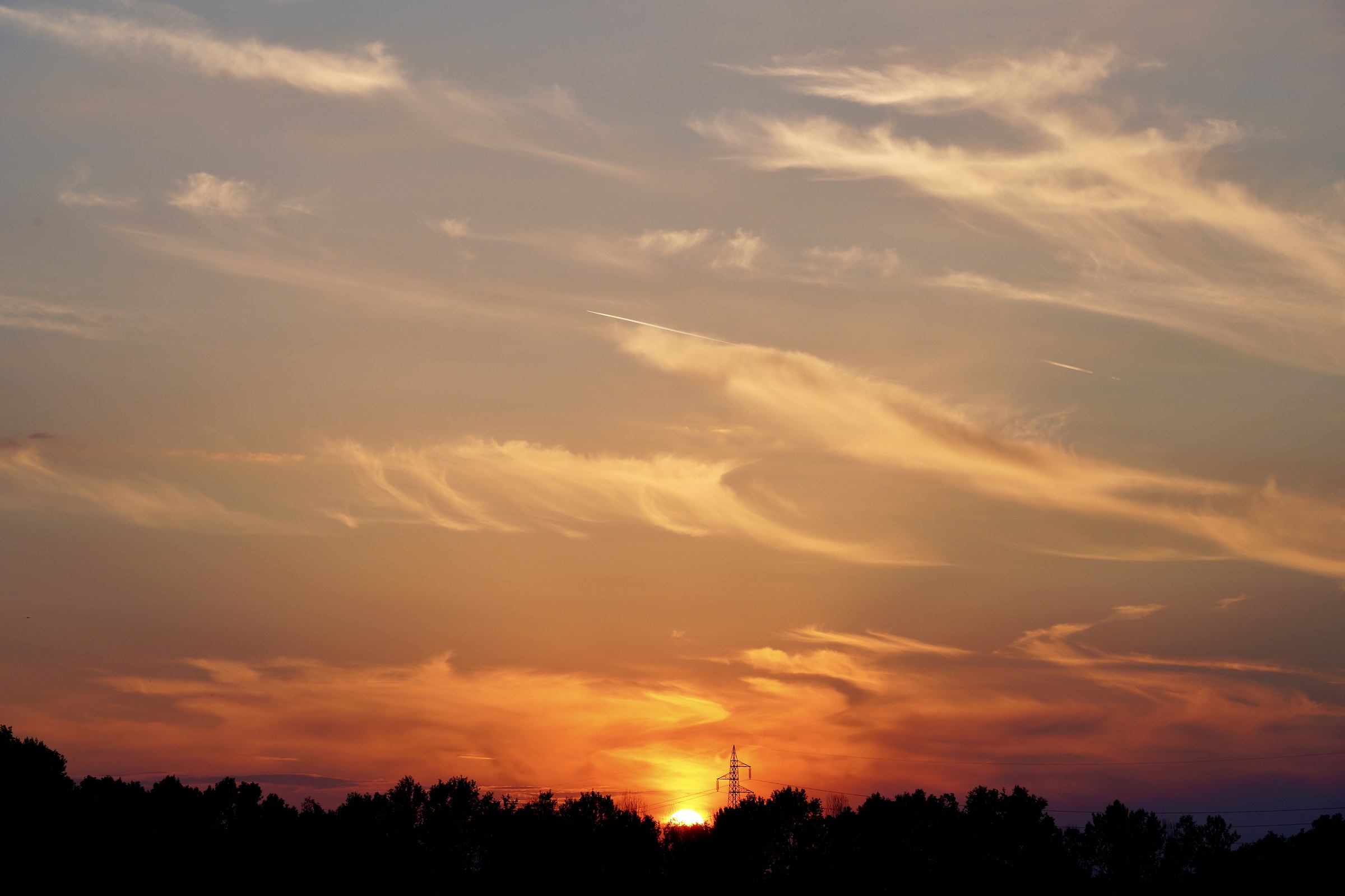 Tramonto sulla ciclotaro...
