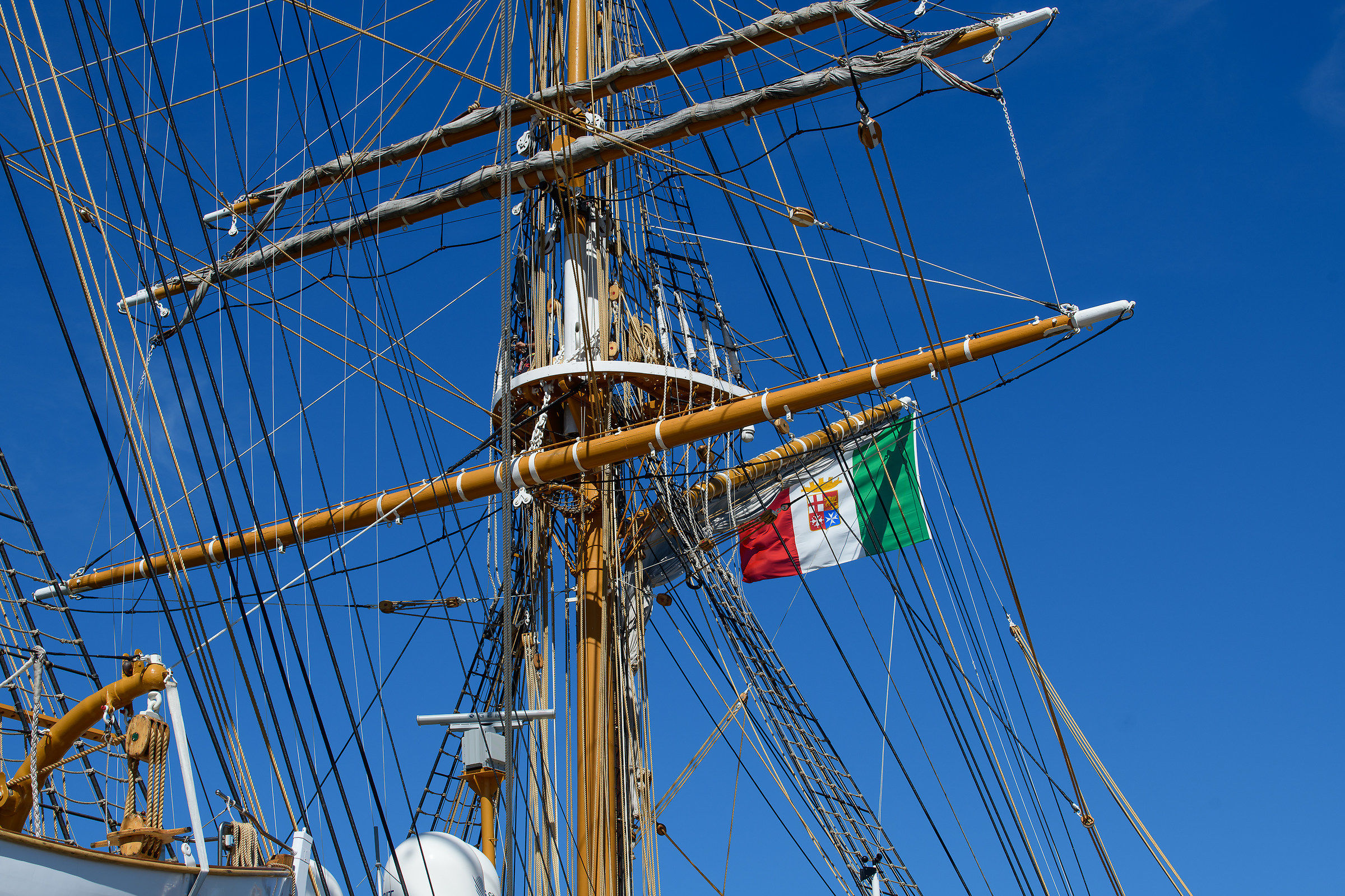 6/2018-Return of the Amerigo Vespucci to Civitavecchia