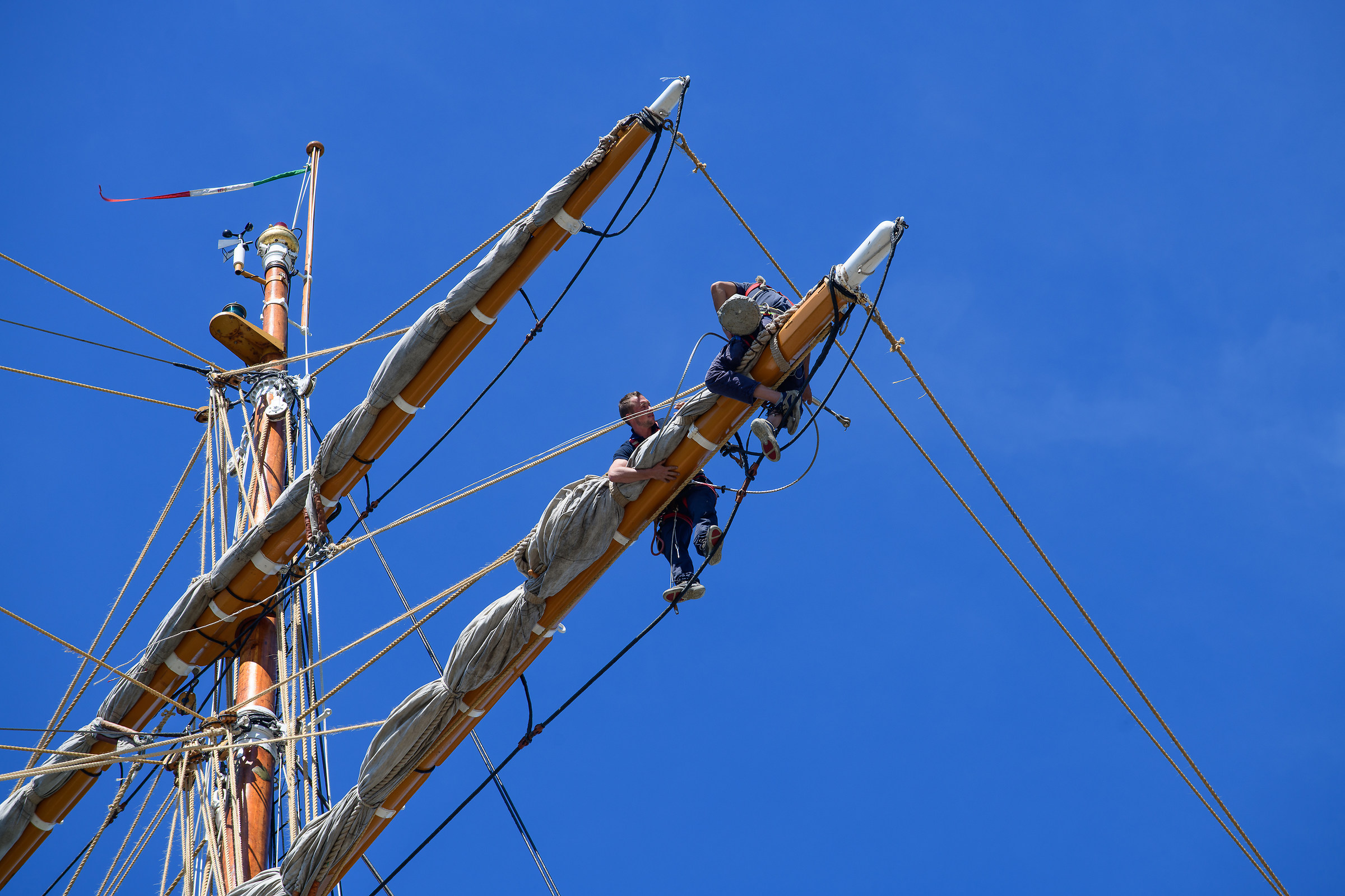 6/2018-Return of the Amerigo Vespucci to Civitavecchia