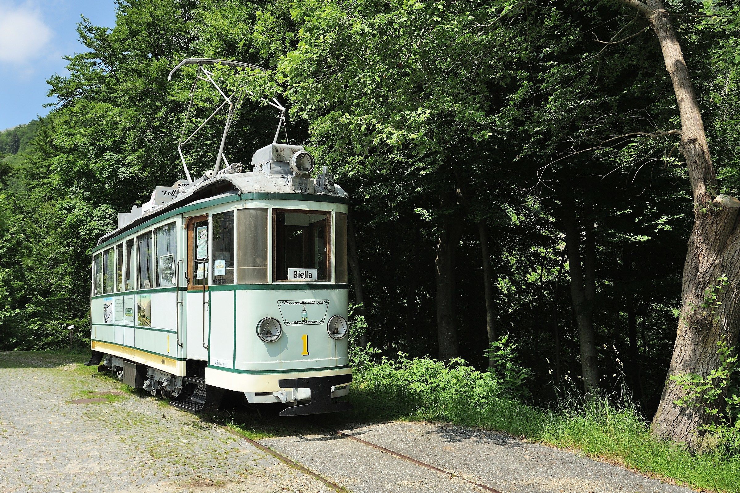 Quando a Oropa si andava in tram...