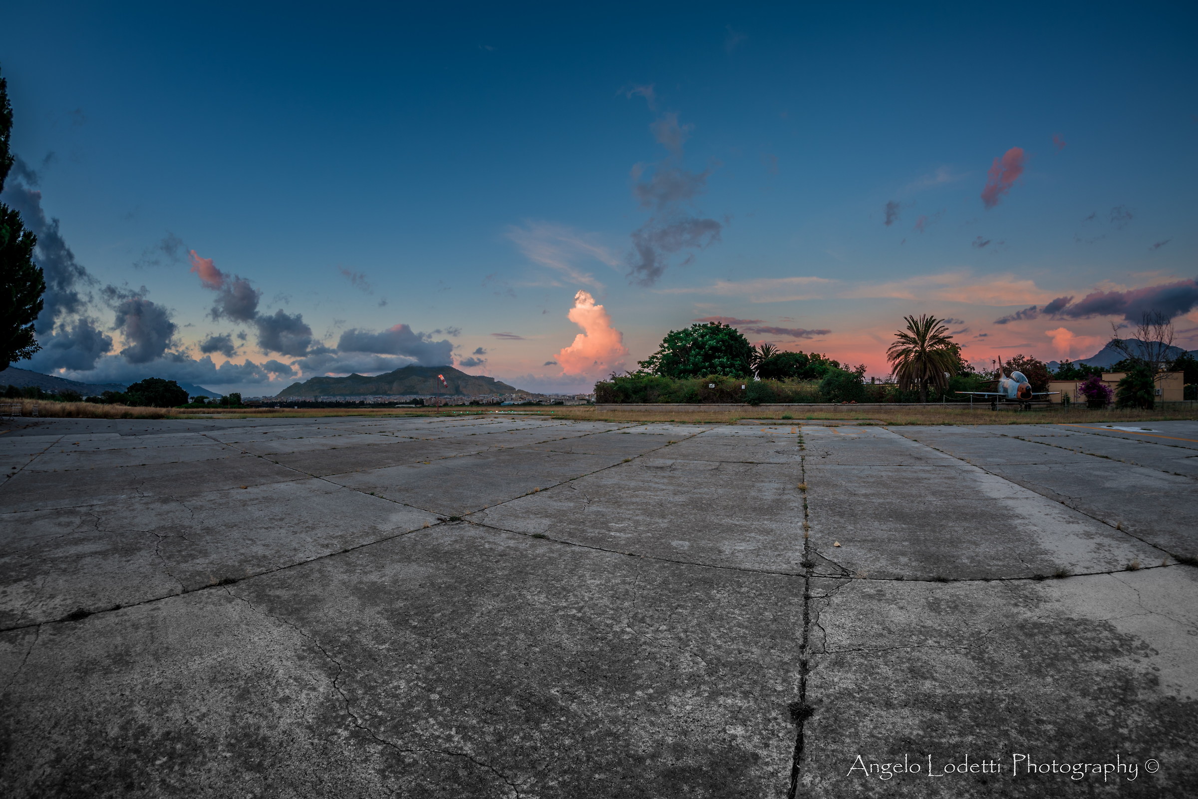 Boccadifalco Airport... dusk