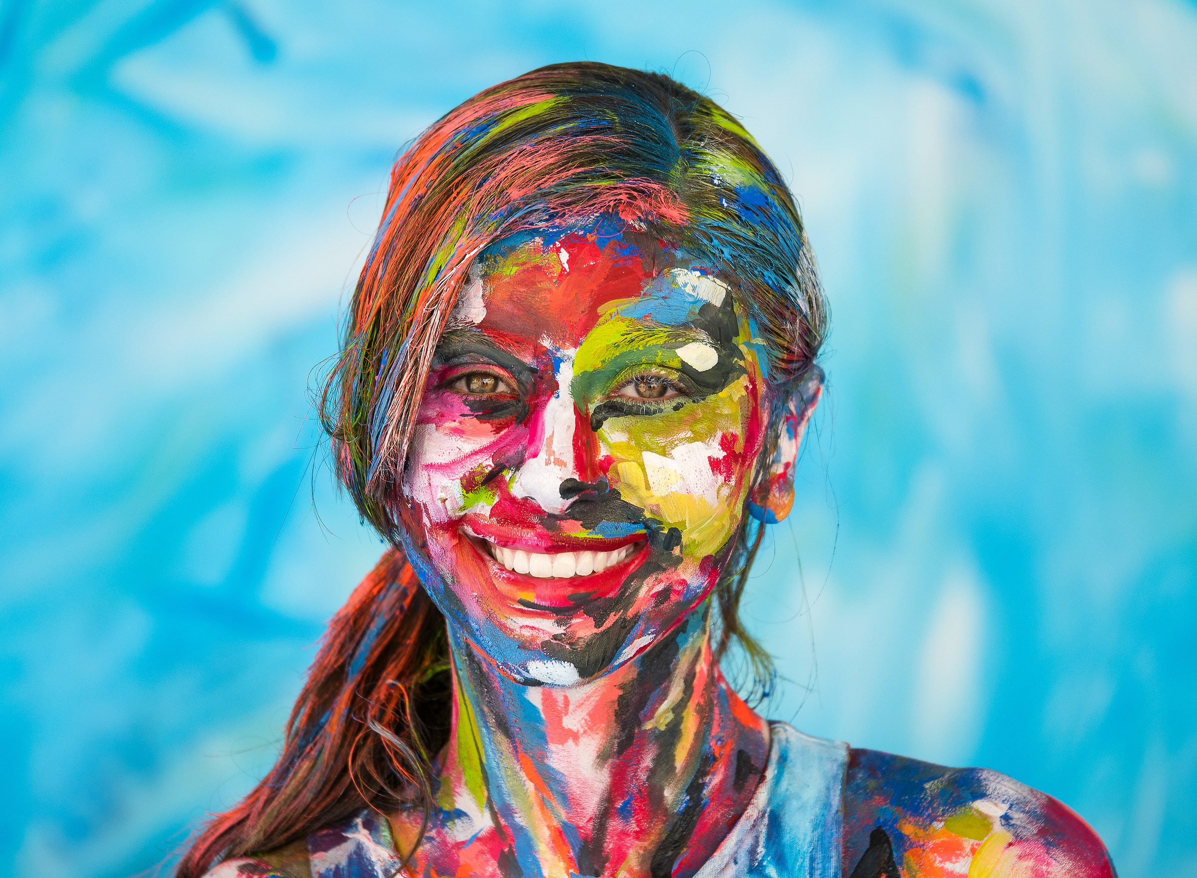 Despite all a big smile.......