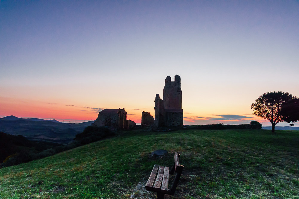 Sunset at the Castle