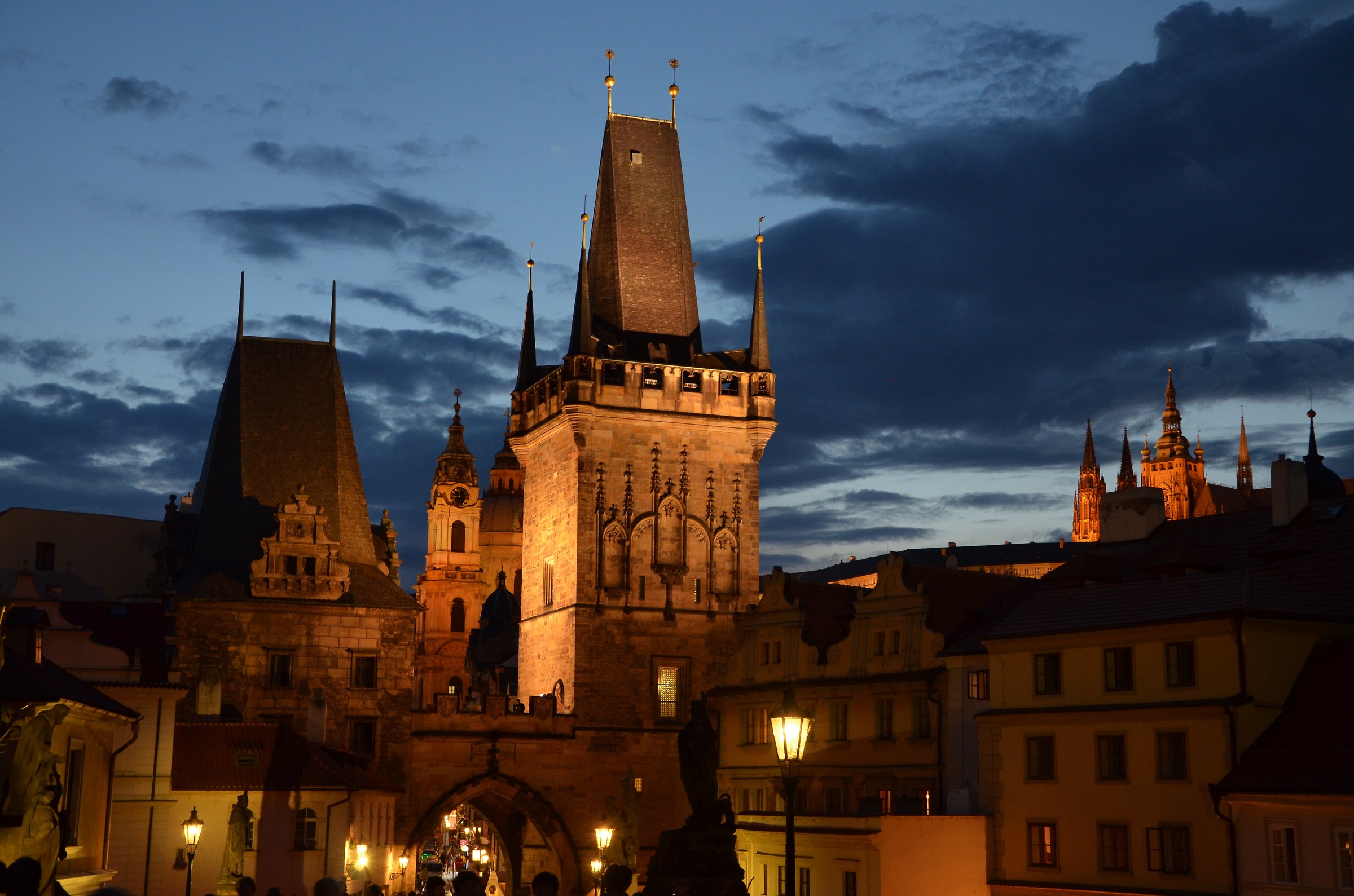 A night in Prague