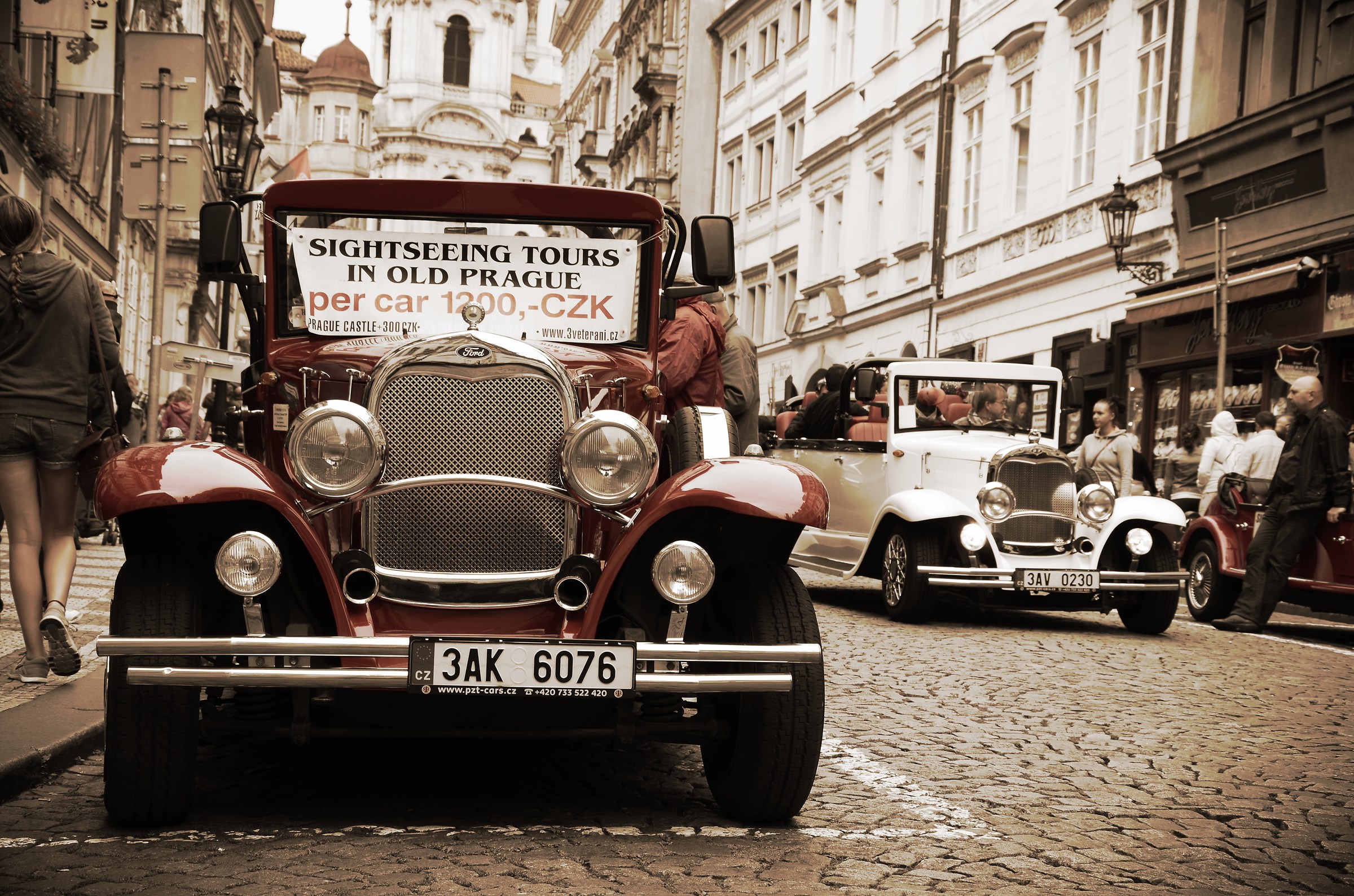 Sightseeing in Prague