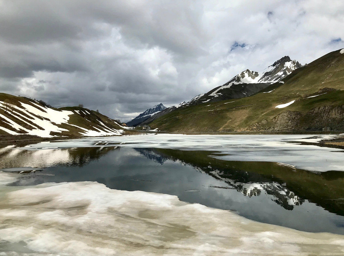 Slowly I go back to mirror myself