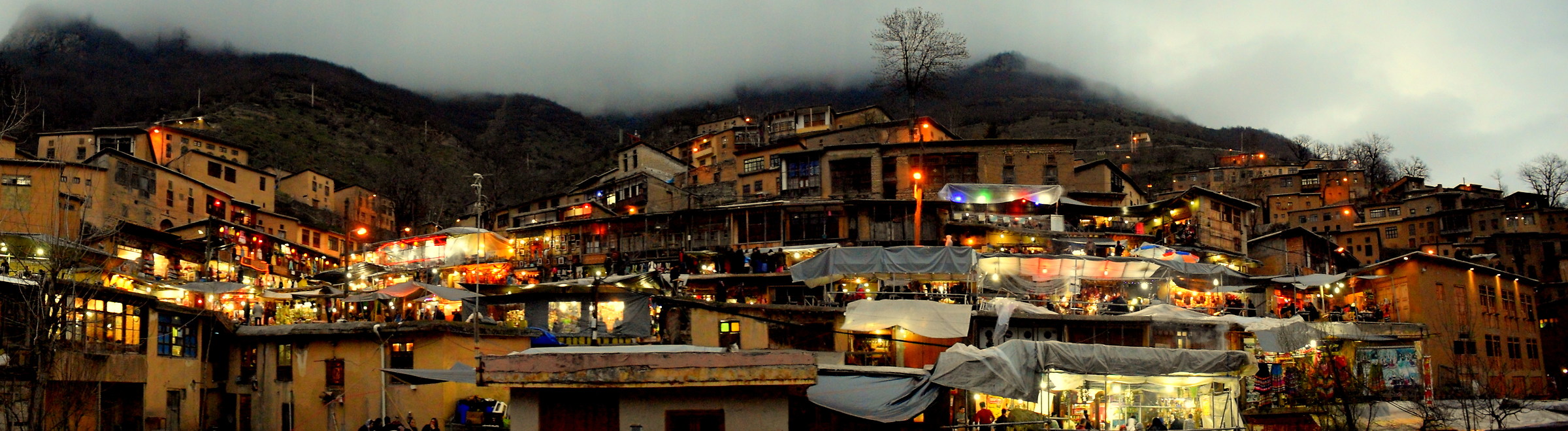 MASOULEH villaggio di Rasht città in Iran