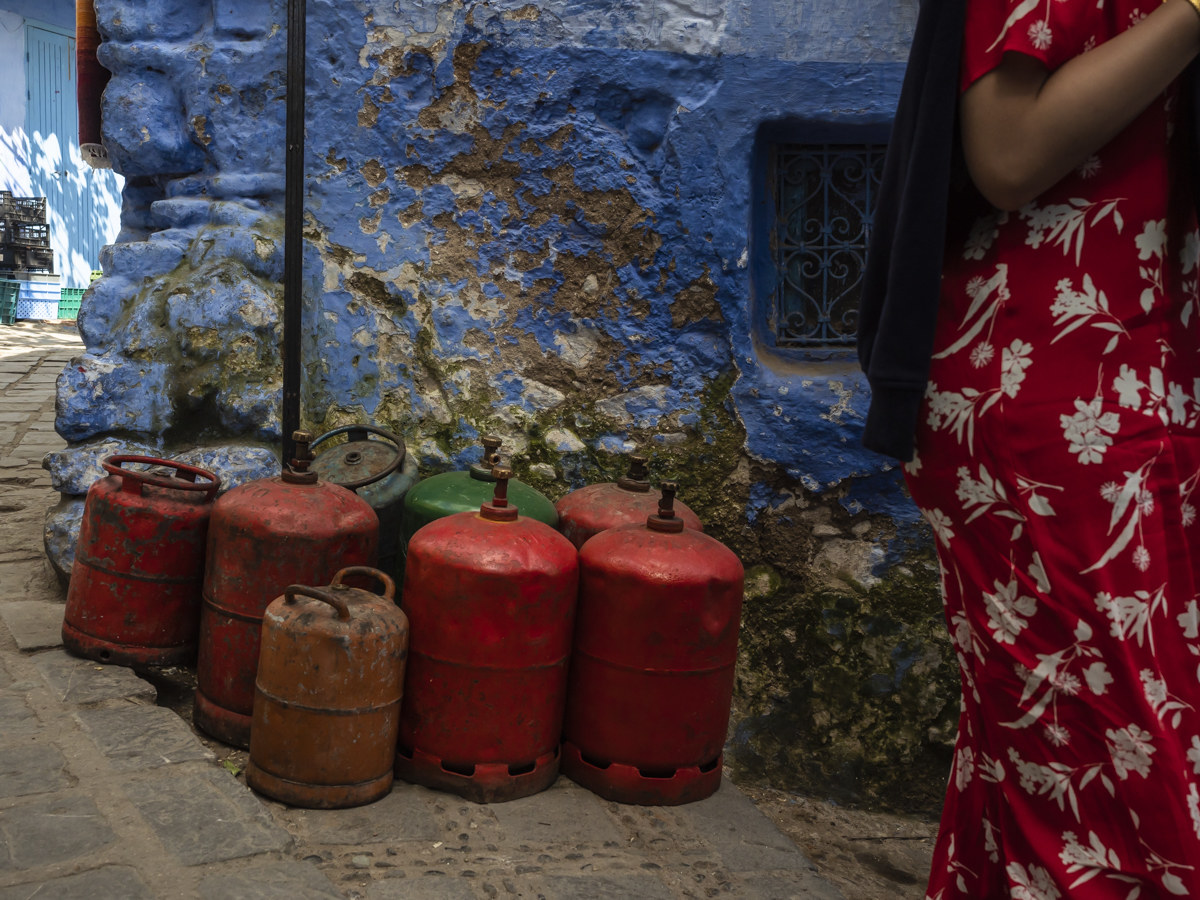 CHEFCHAOUENNLA City Blue Marroco