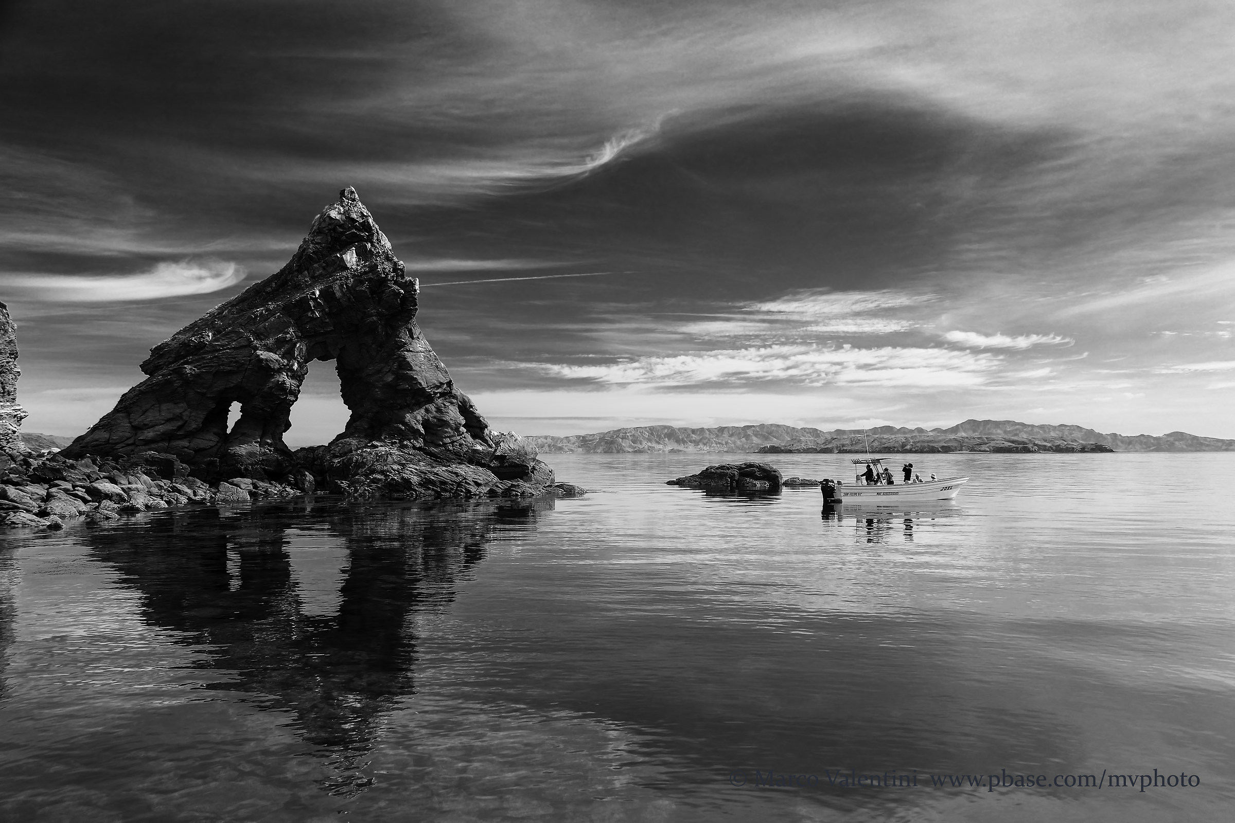 Landing on the island of the Devil