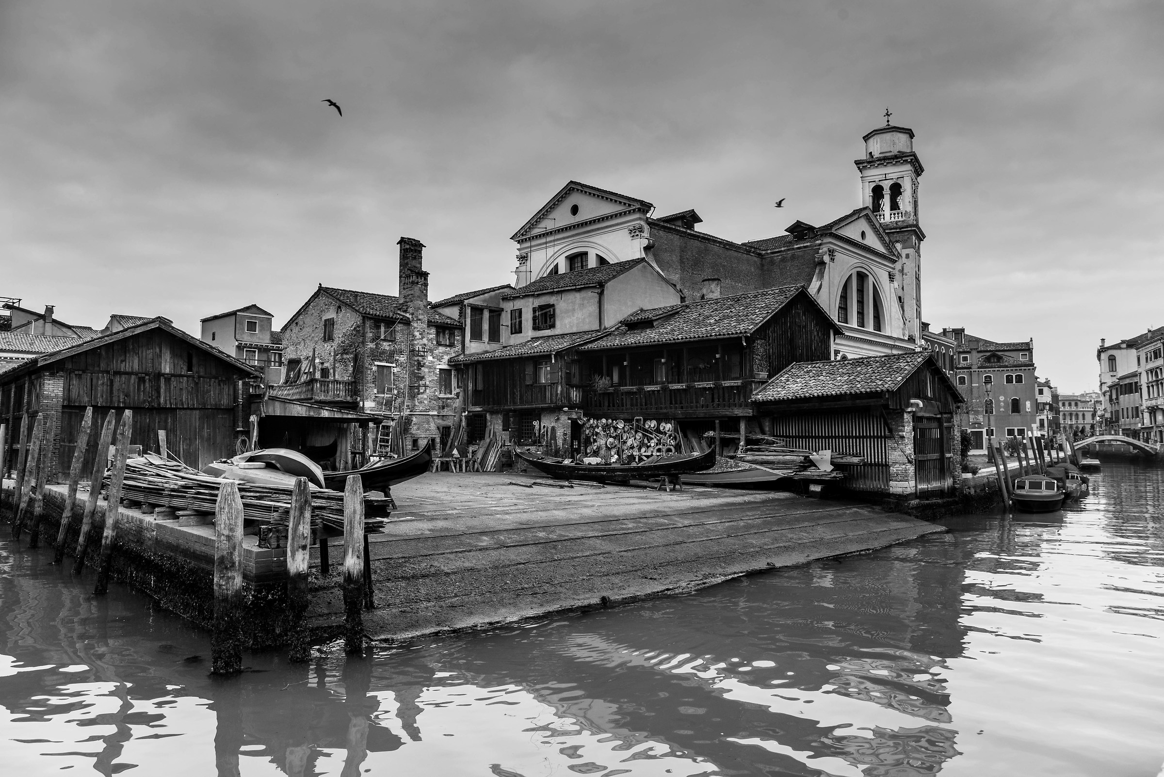 Squero San located in Venice.