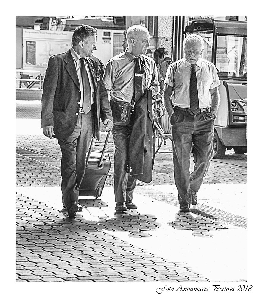 Stazione di Torino: cambio turno