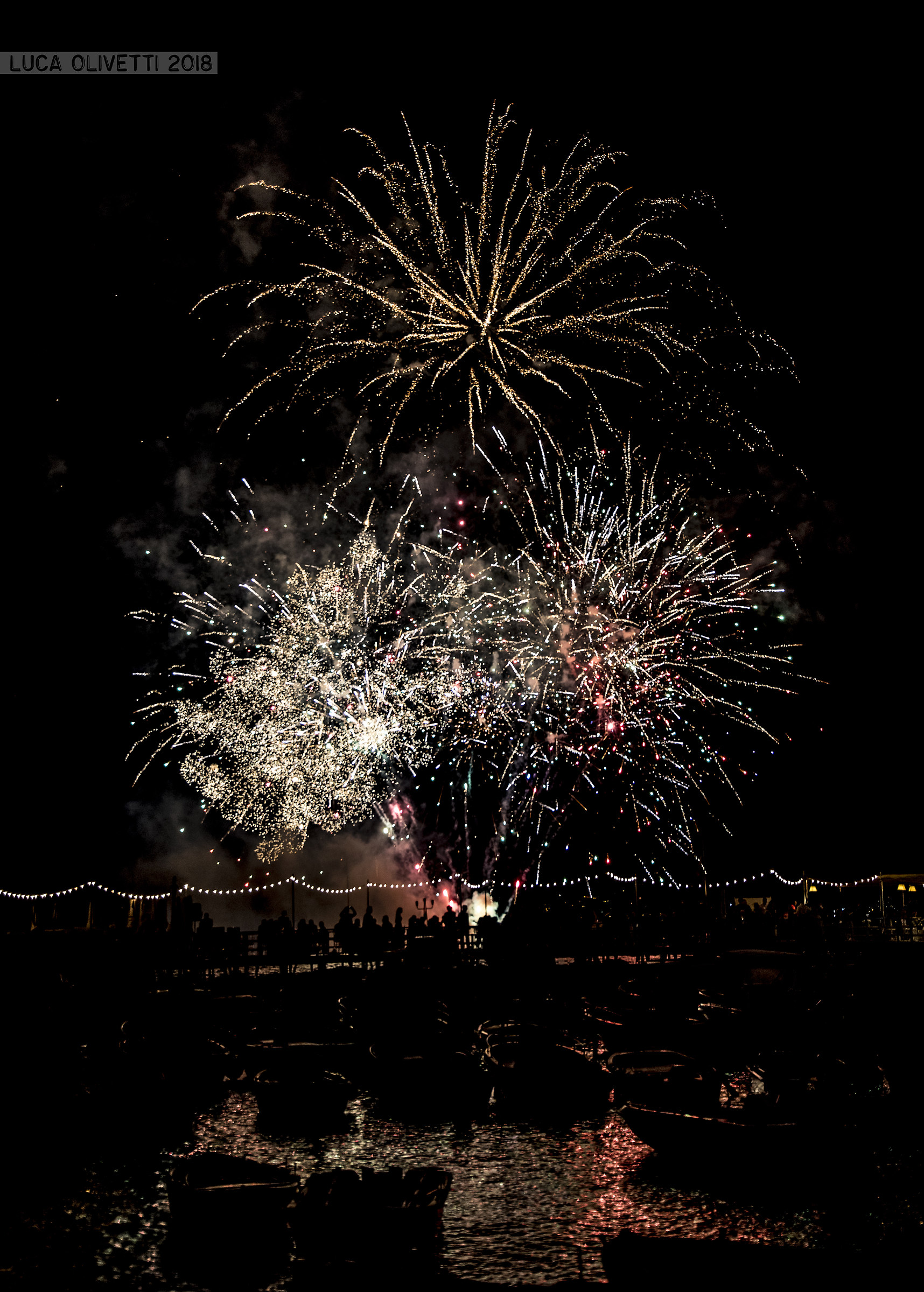 Fuochi d'artificio al Borgo di Marina Grande a Sorrento