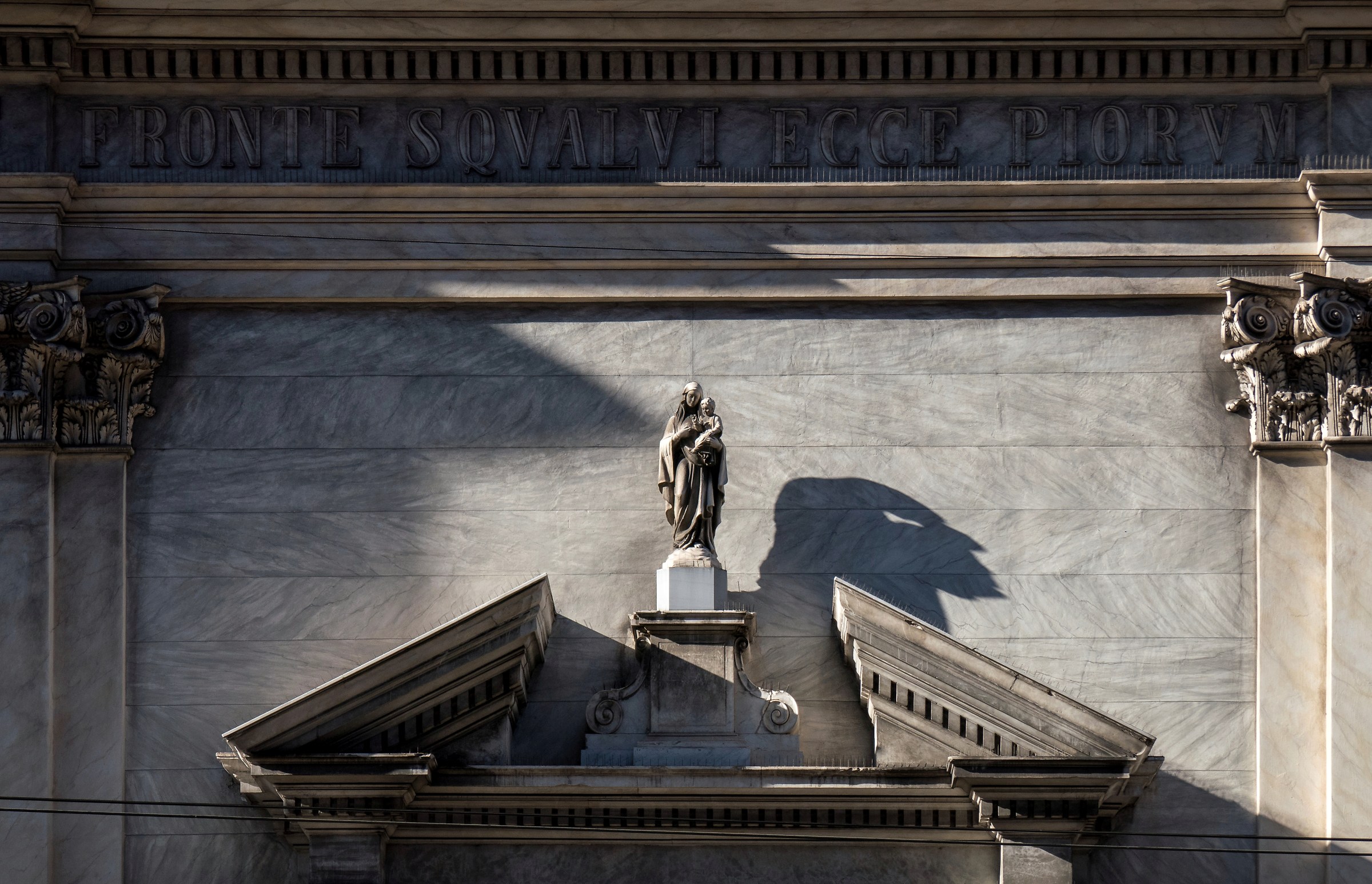 The opponent in the shadows