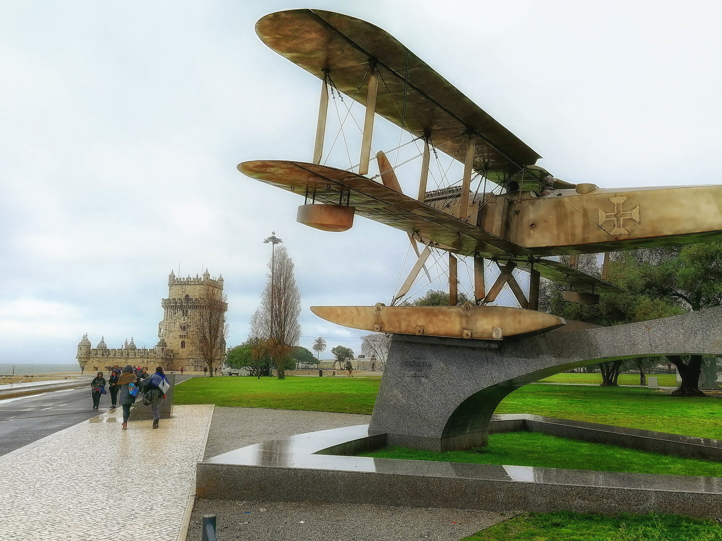A plane in Belem