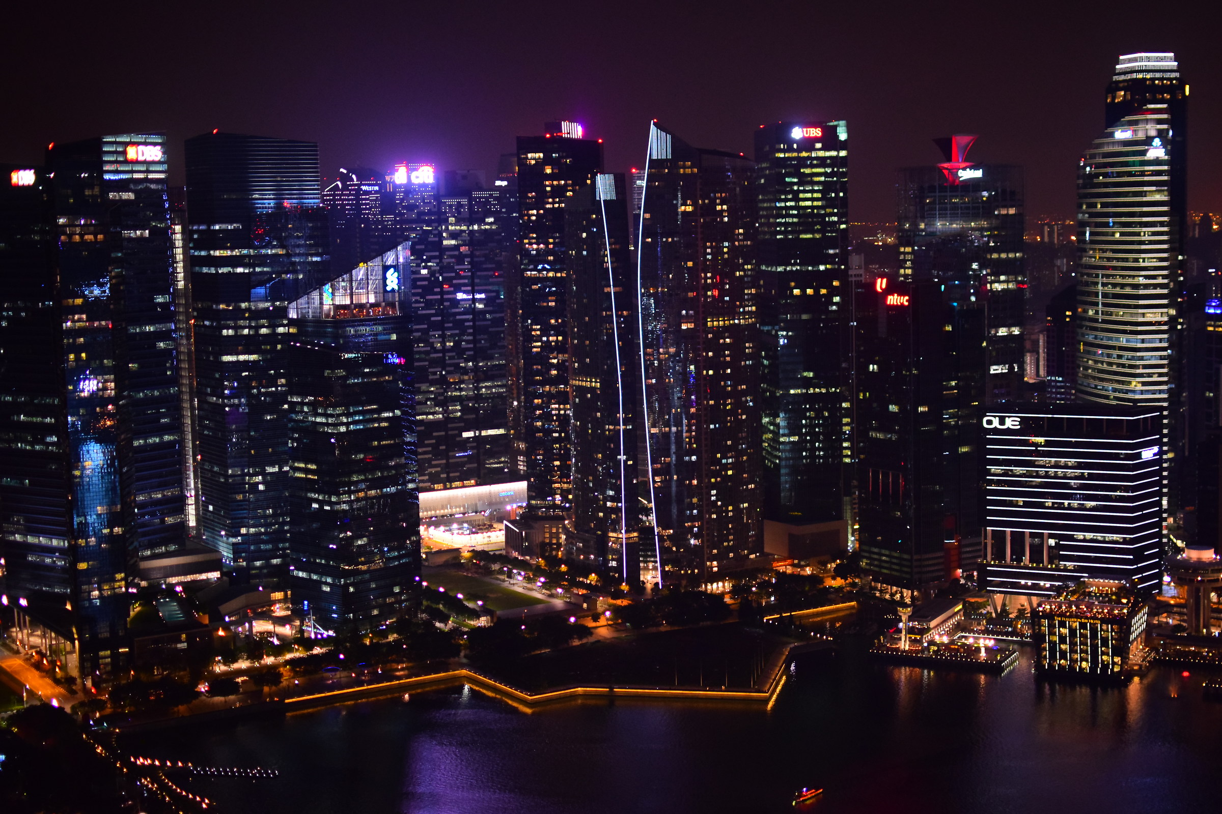View from Marina Bay Sands