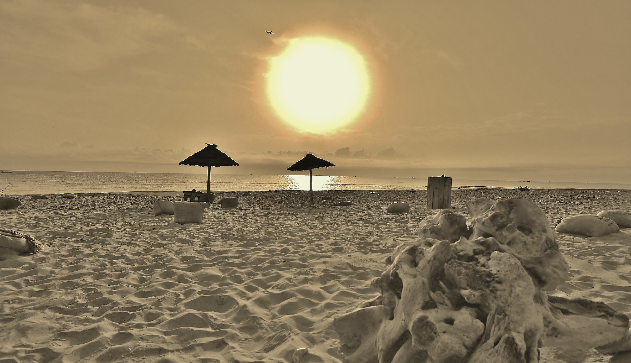 'a Playa di Catania- Inverno. ore 7.00ca