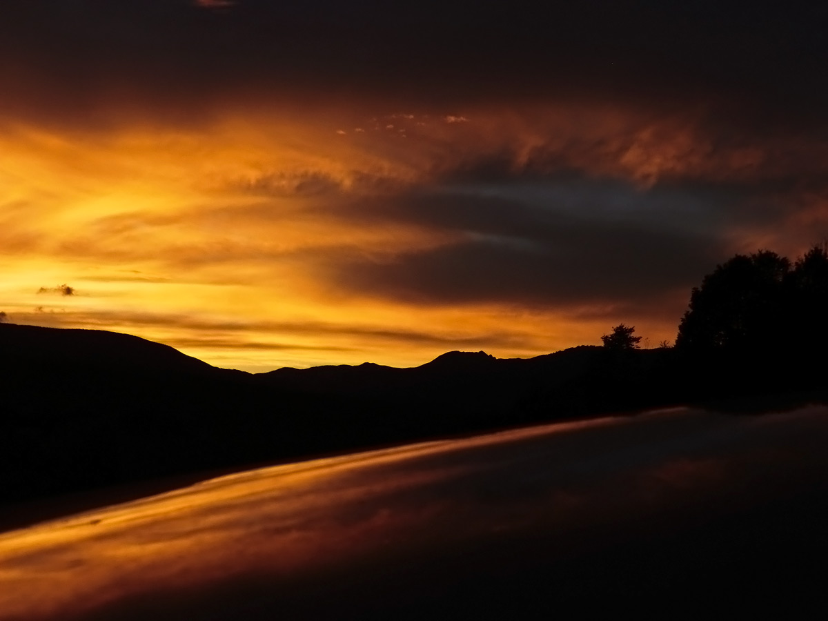 lo spettacolo della sera...