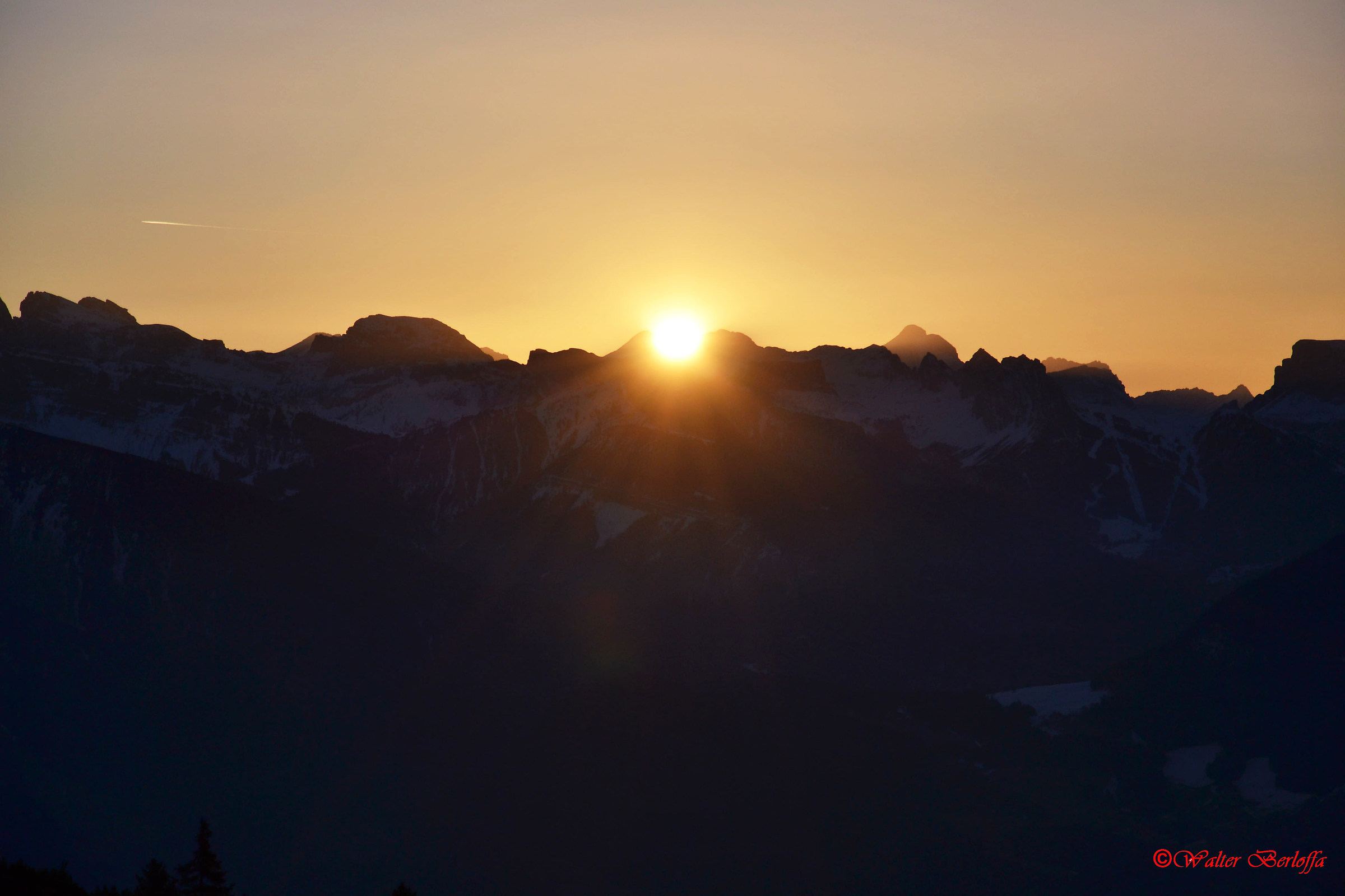 Alba sul Corno del Renon